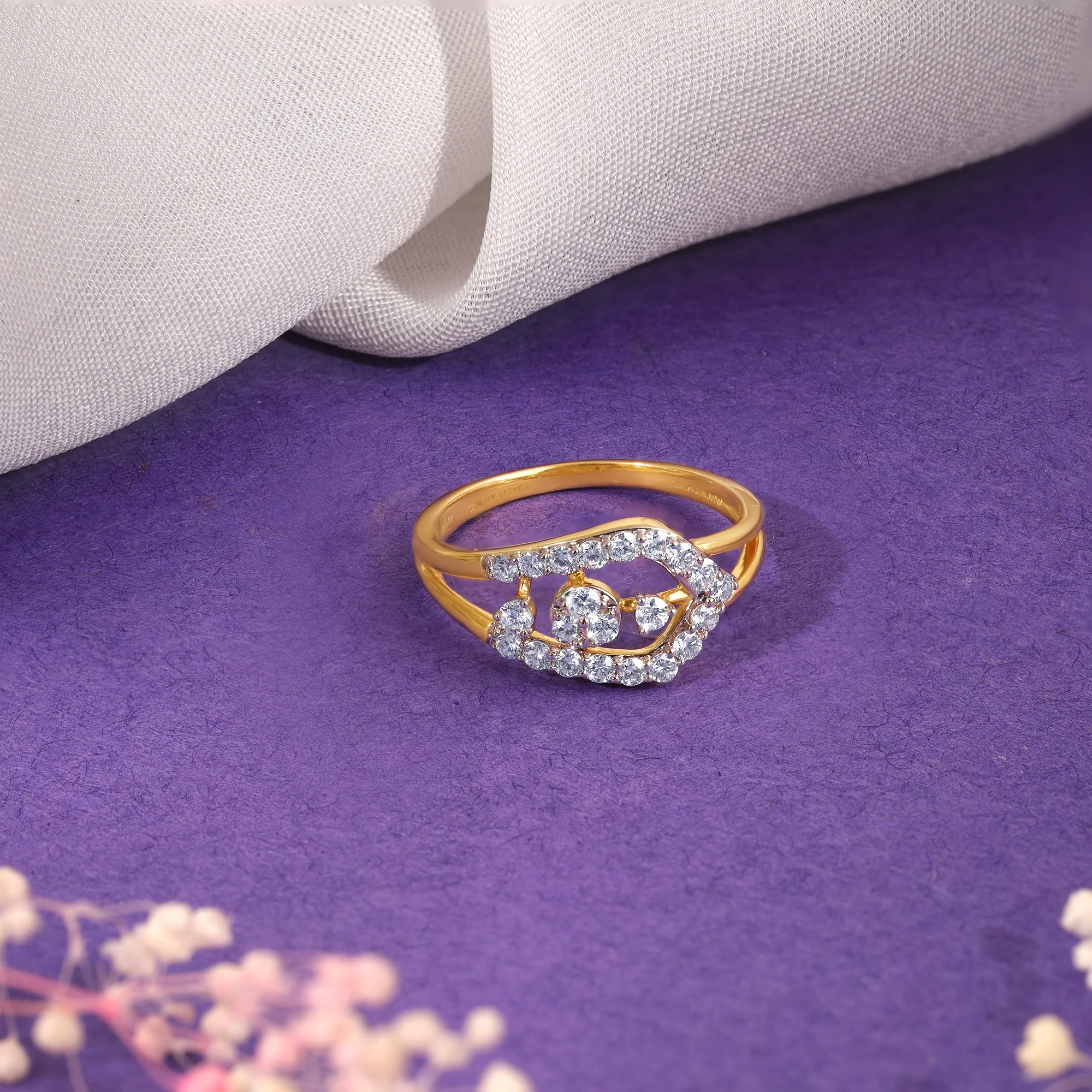 Gold Glorious Lab Grown Diamond Ring - Image 2