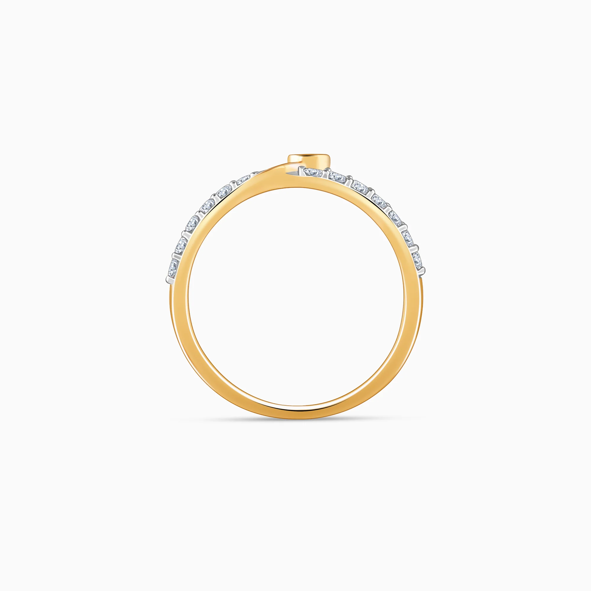 Gold Glowspell Lab Grown Diamond Ring - Image 5