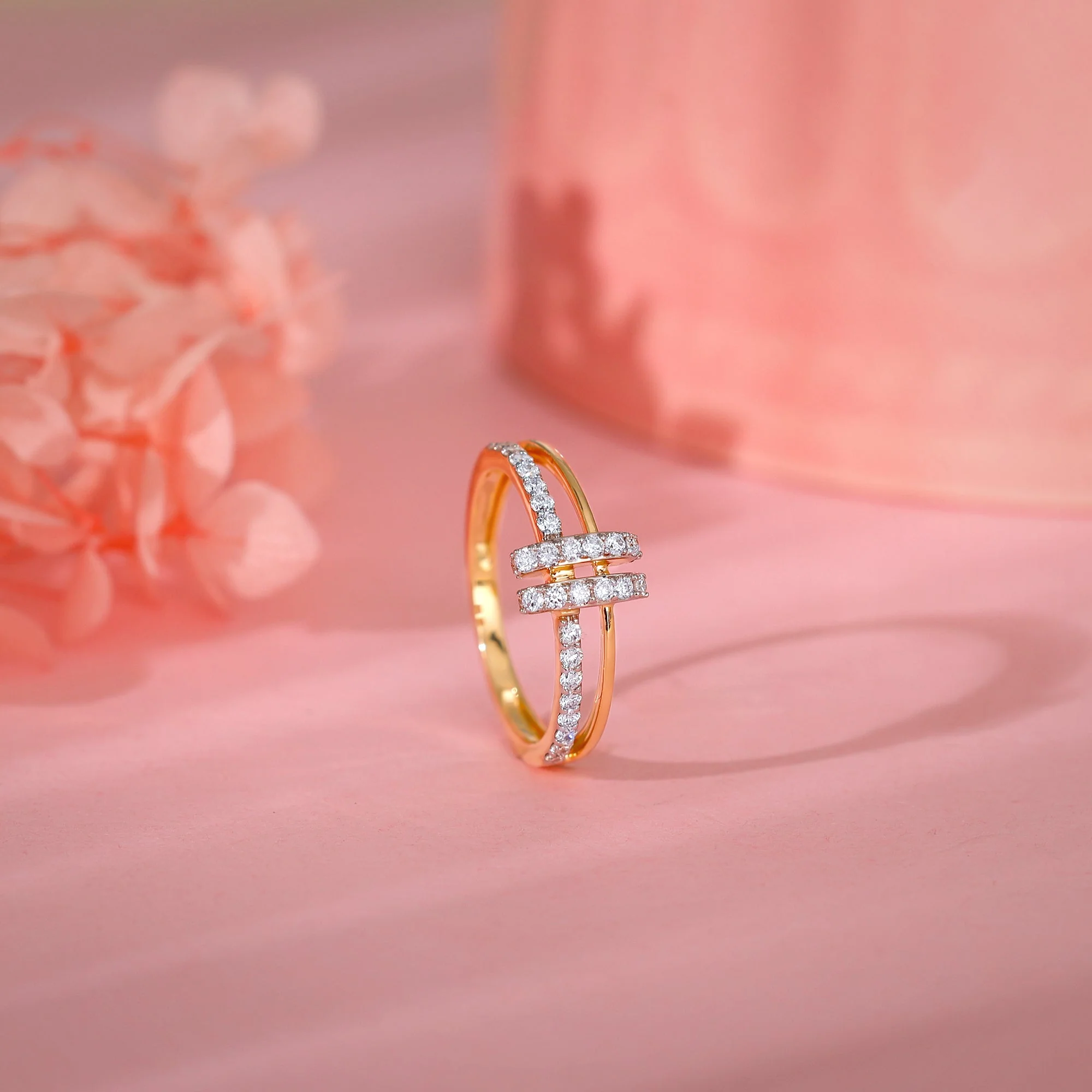 Gold Graciella Diamond Ring - Image 2