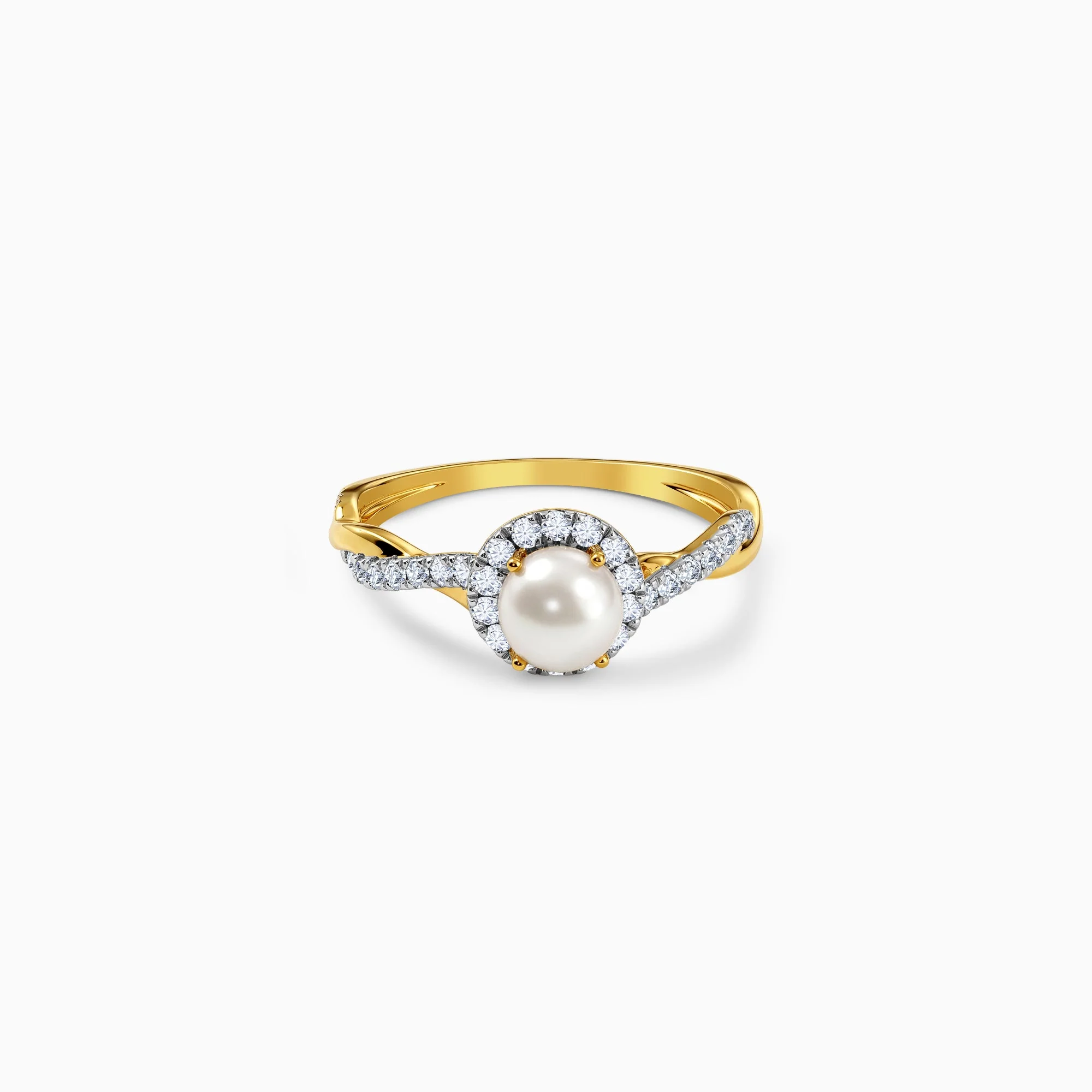 Gold Hermosa Lab Grown Diamond Ring (Size 12)