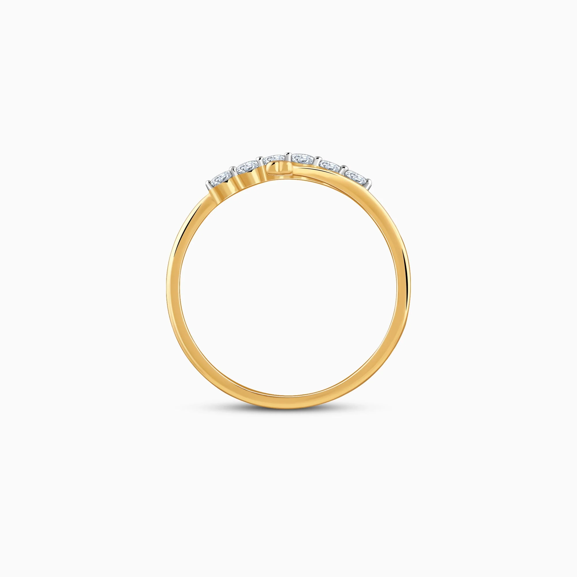 Gold Lovelight Lab Grown Diamond Ring - Image 6