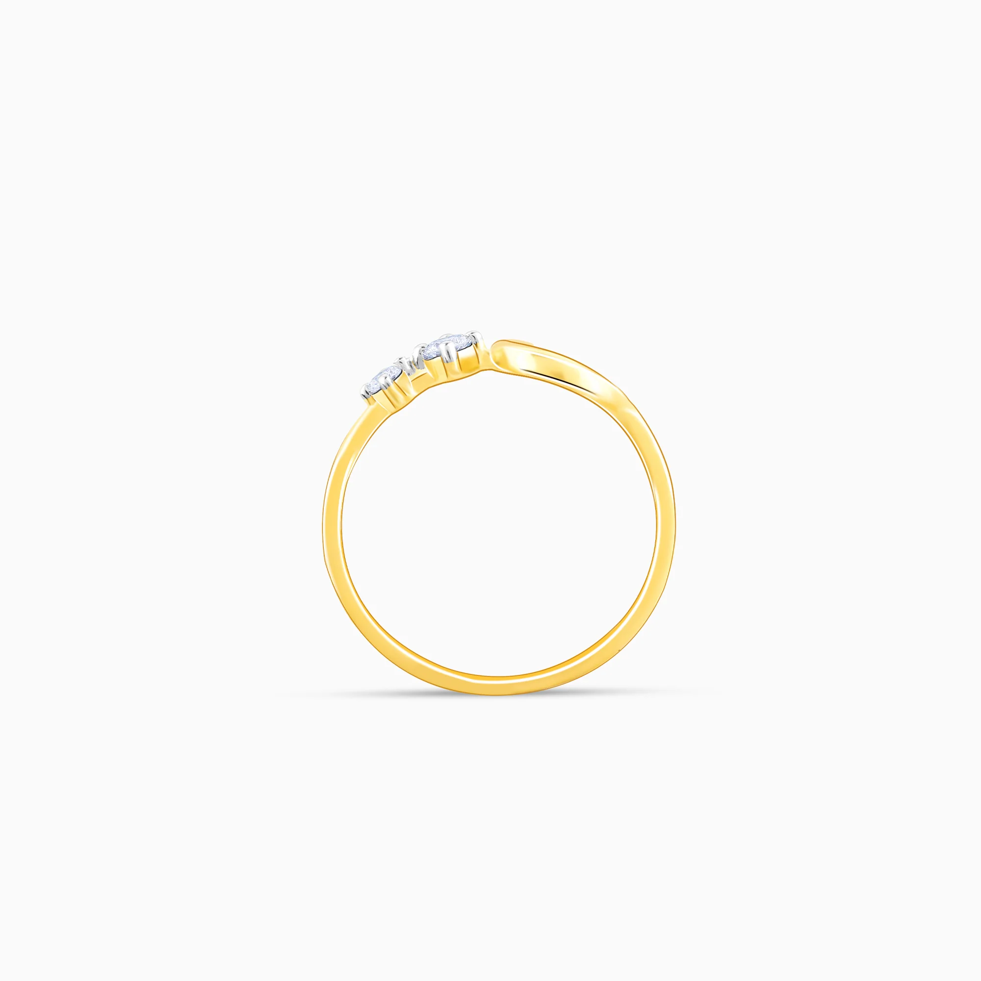 Gold Luna Diamond Ring - Image 5