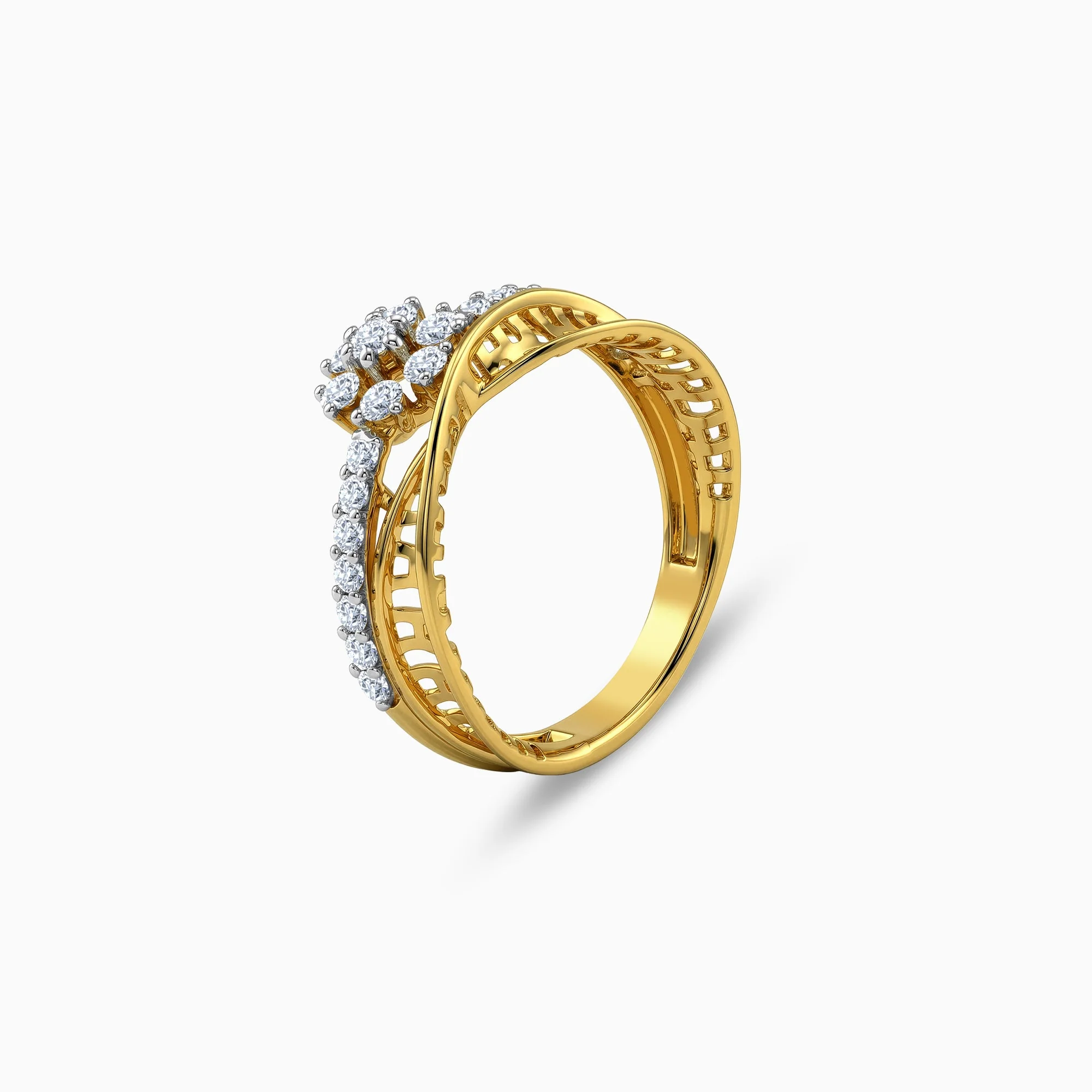 Gold Lyla Lab Grown Diamond Ring (Size 12) - Image 4