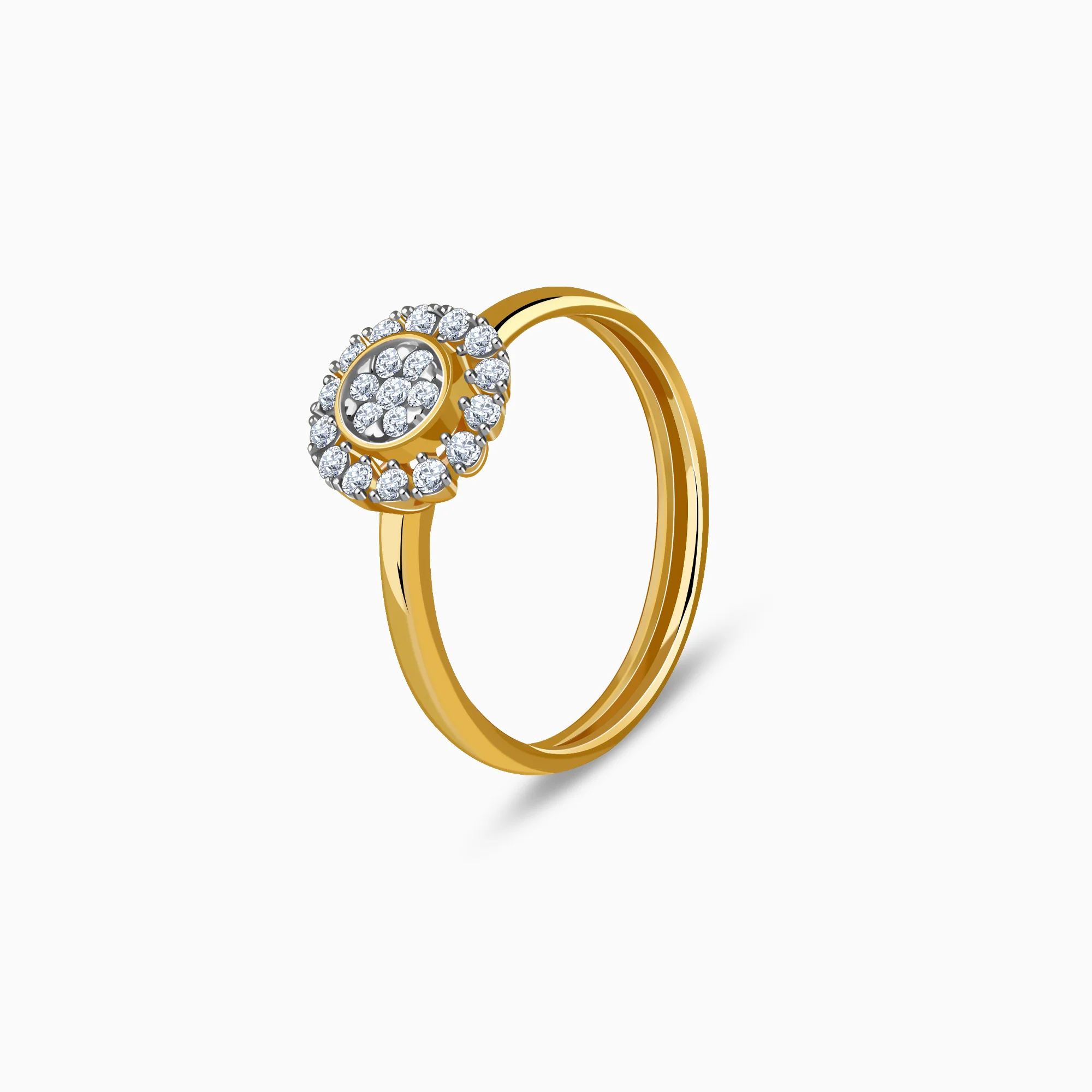 Gold Marigold Beauty Lab Grown Diamond Ring - Image 4