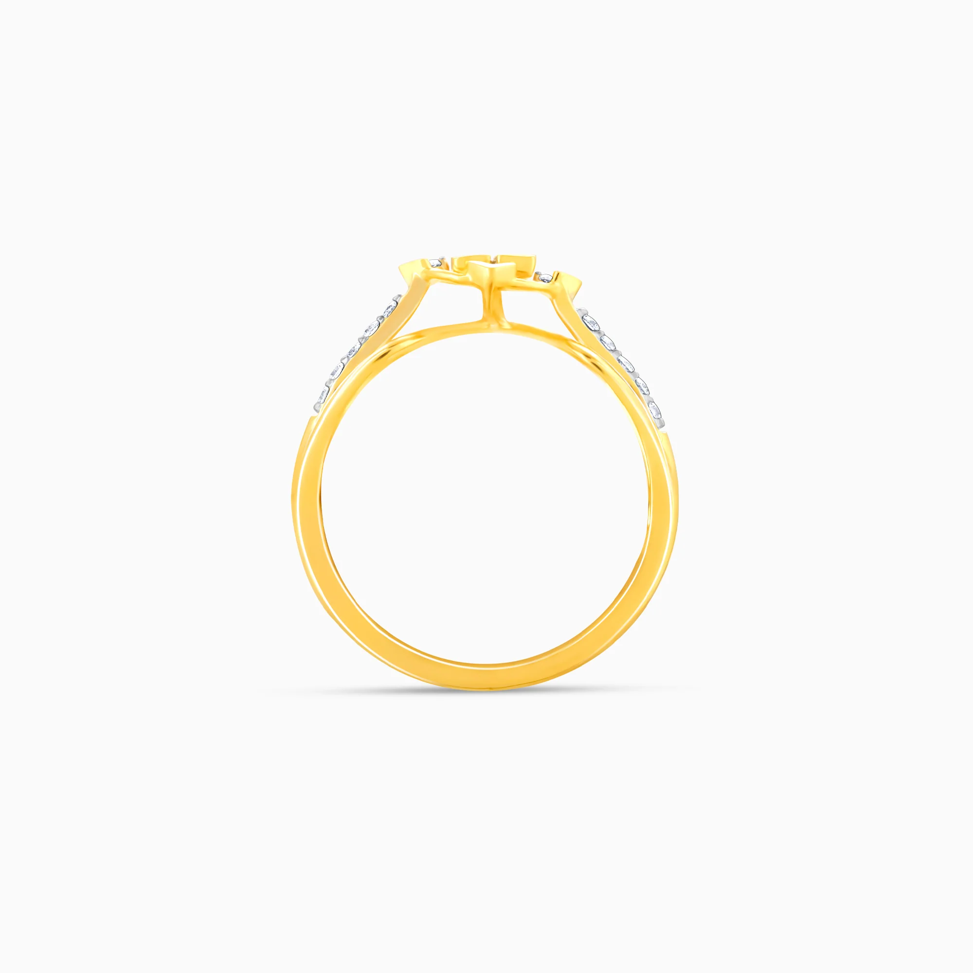 Gold Majestic Elegance Diamond Ring - Image 5