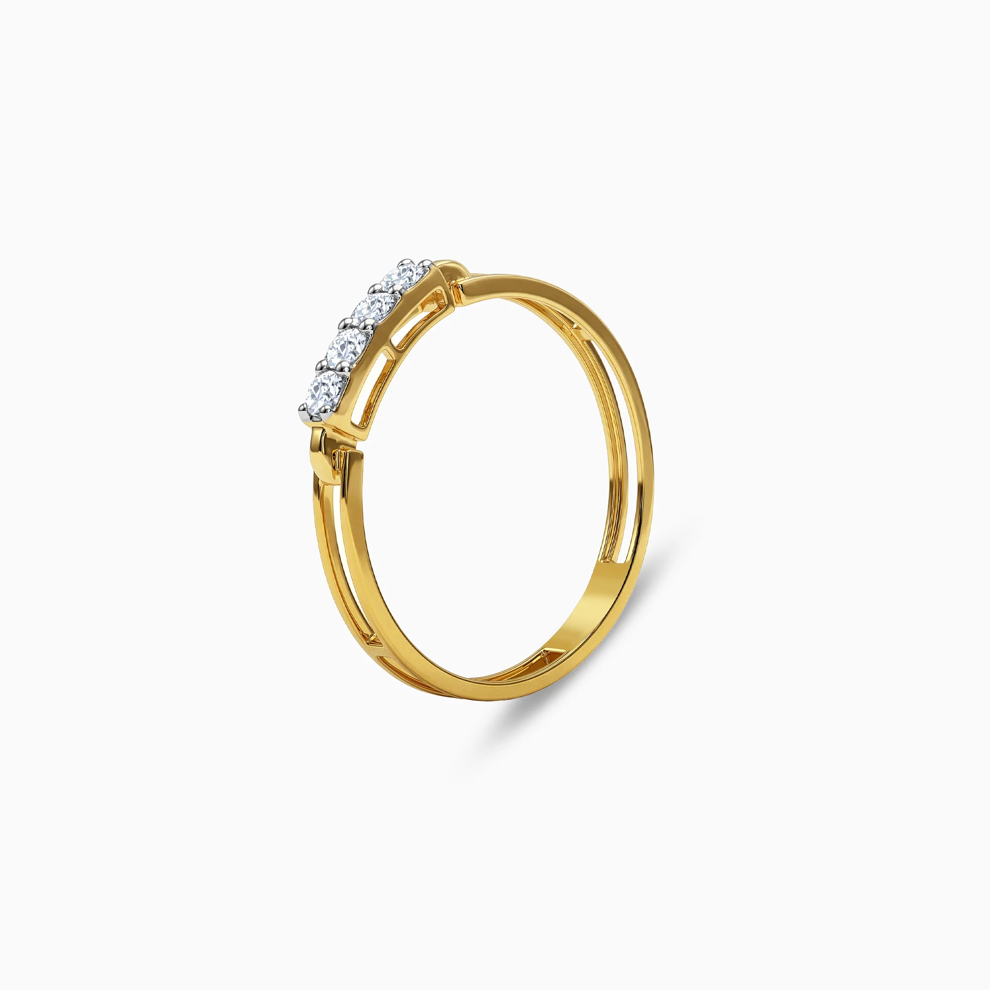 Gold Muse Mode Lab Grown Diamond Ring (Size 12) - Image 4