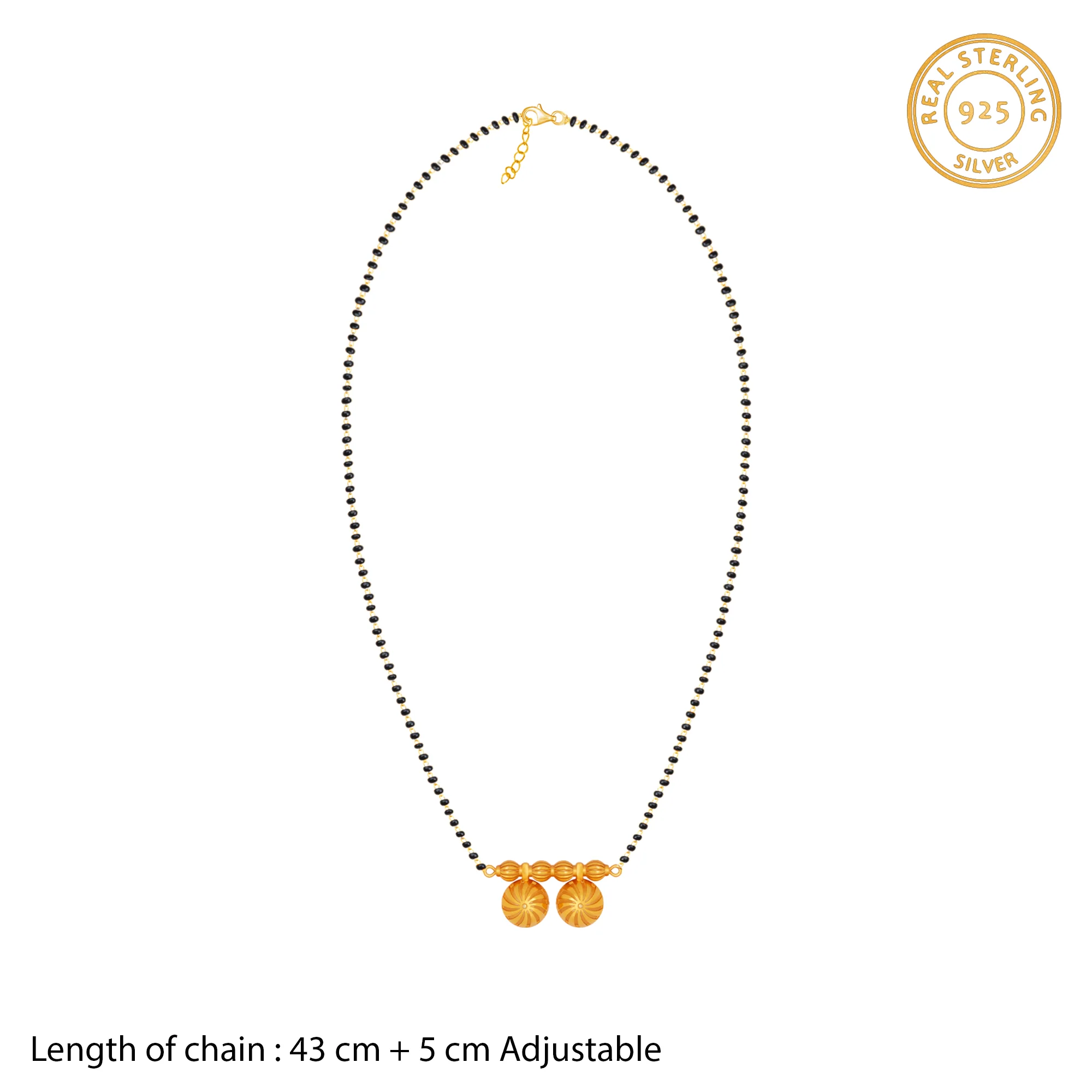 Golden Menka Mangalsutra - Image 5