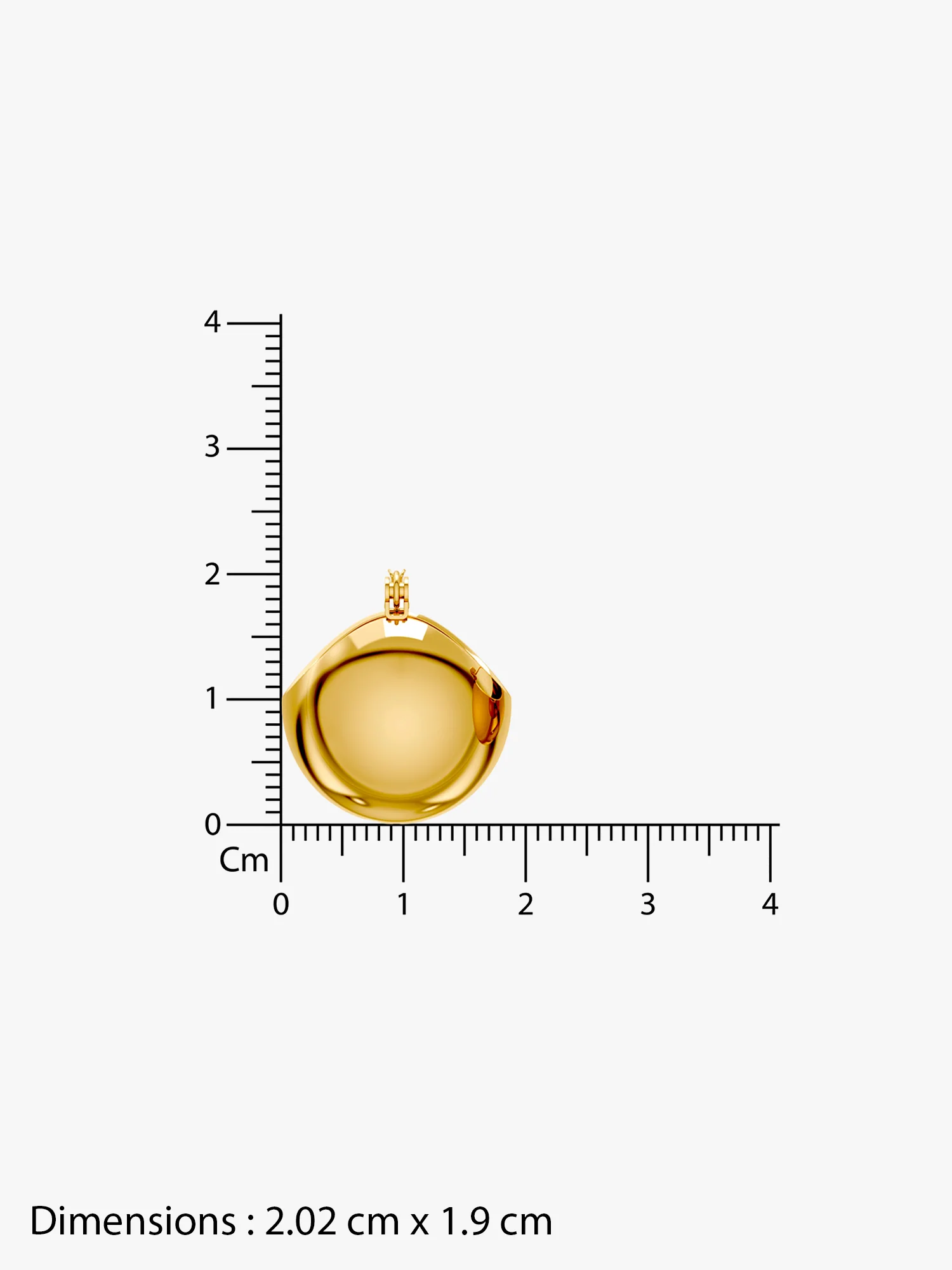 Gold Plated Ship Hoop Earrings - Image 6