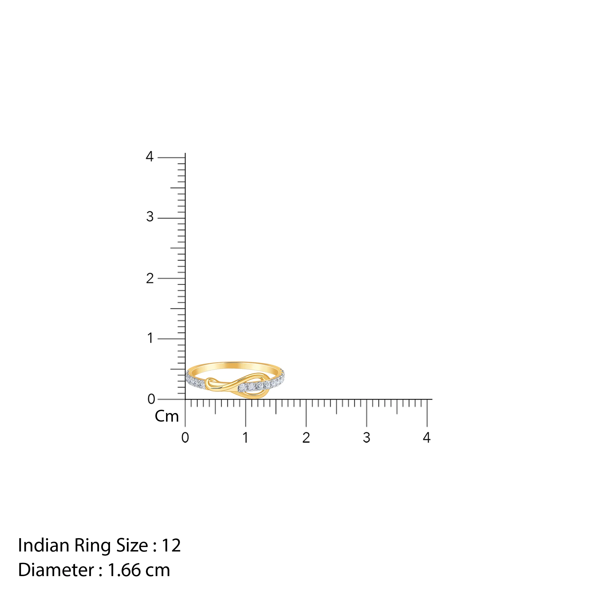 Gold Regal Rise Lab Grown Diamond Ring - Image 6