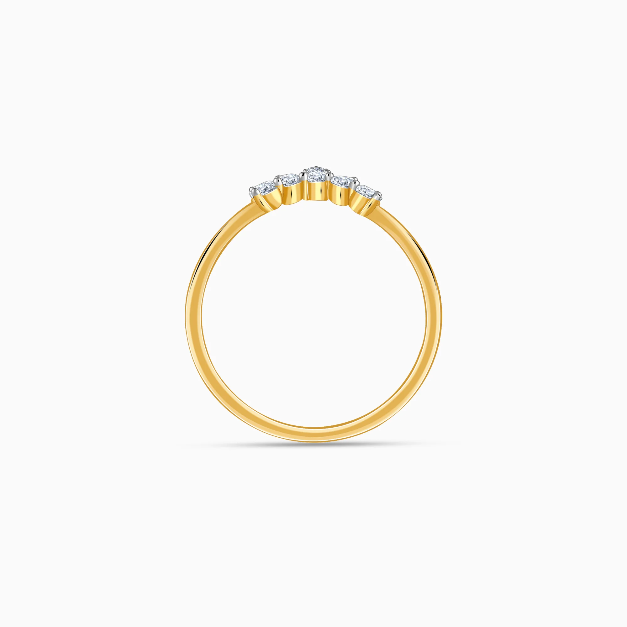 Gold Regalia Lab Grown Diamond Ring - Image 5