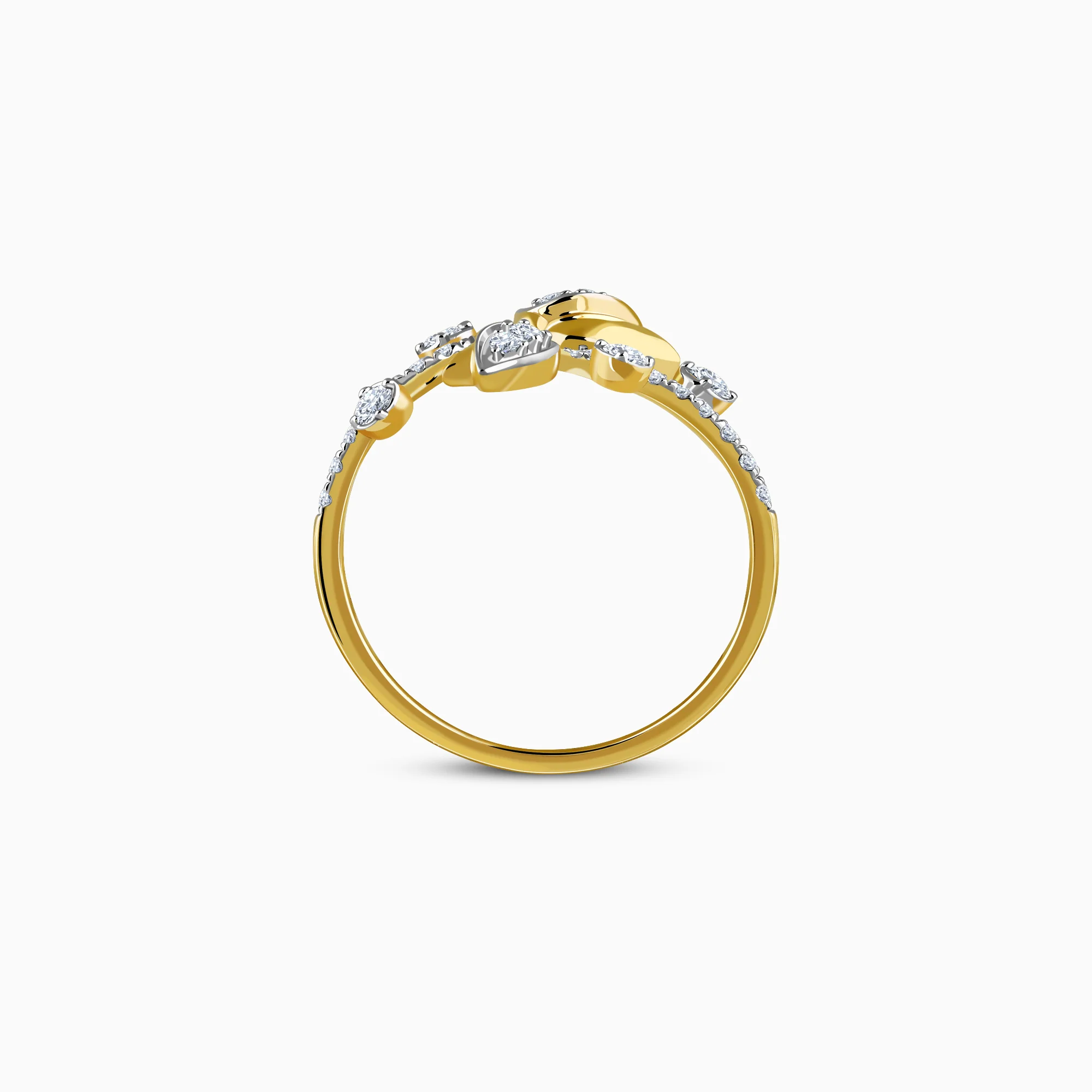 Gold Reverie Lab Grown Diamond Ring (Size 12) - Image 5