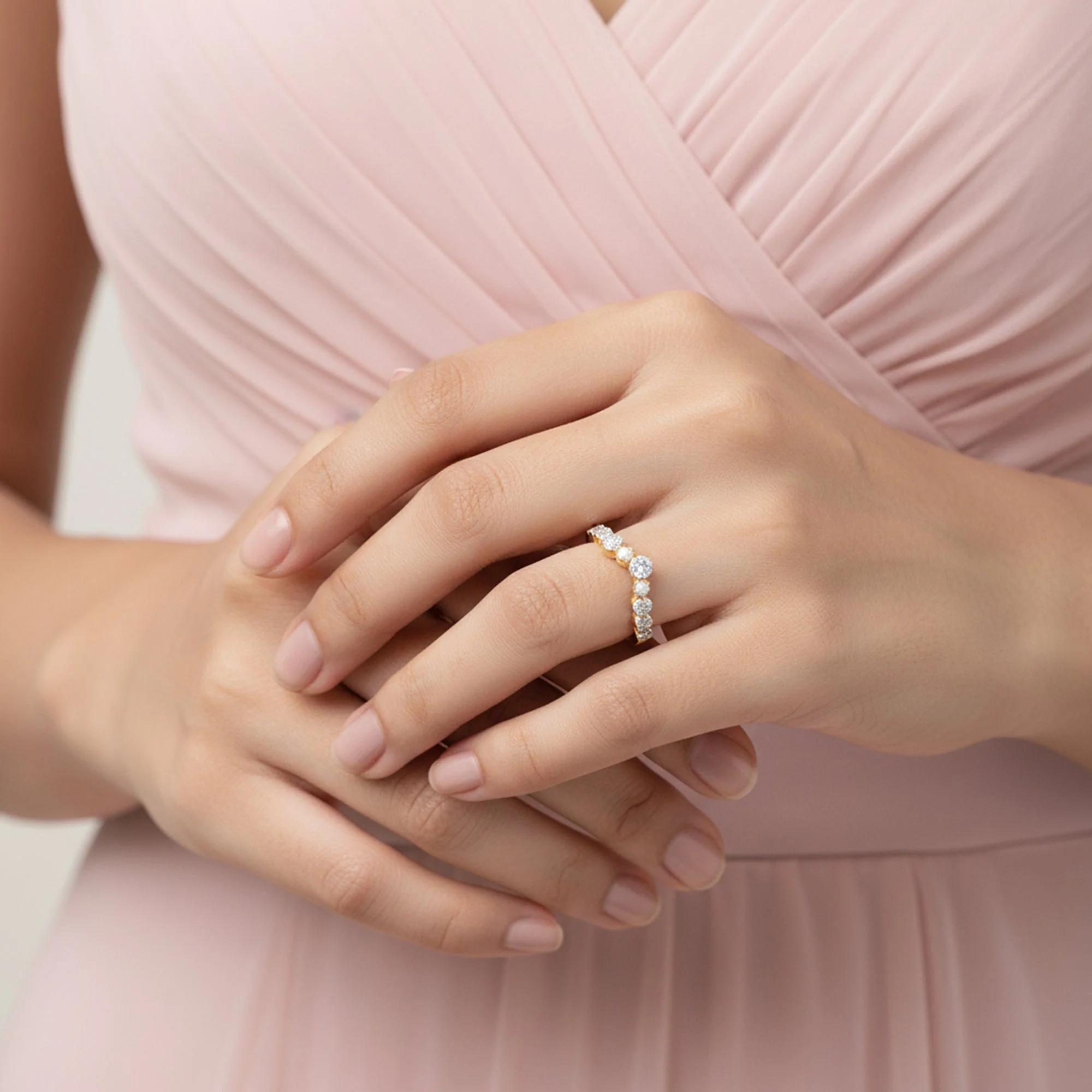 Gold Royal Touch Lab Grown Diamond Ring - Image 3