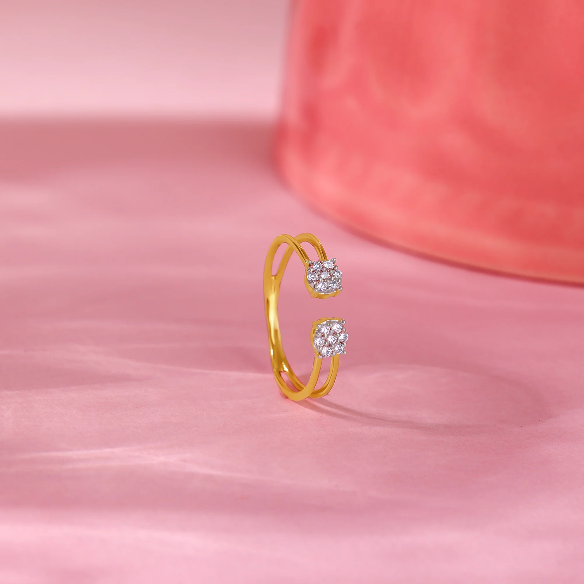 Gold Shared Journey Diamond Ring - Image 2