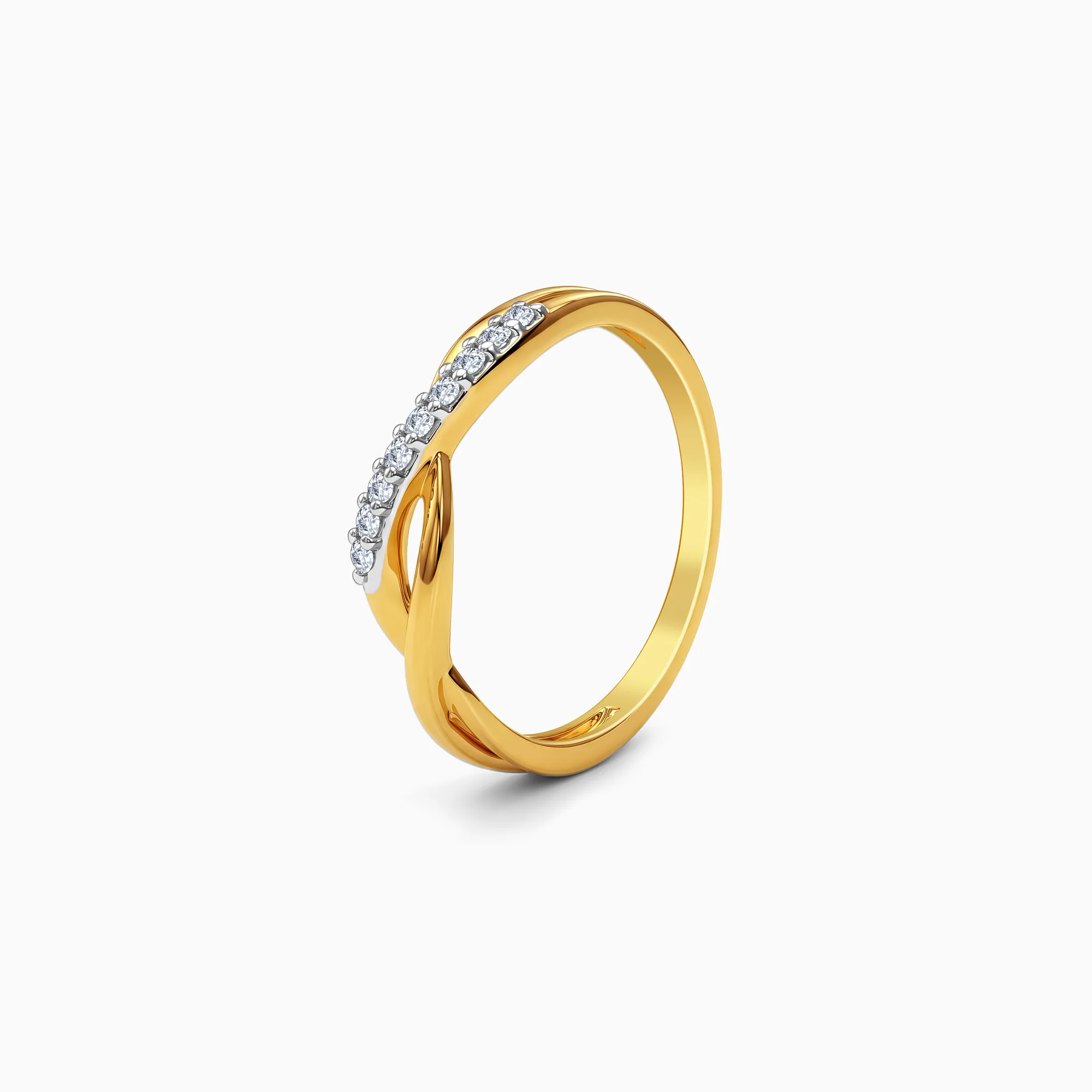 Gold Soft Command Lab Grown Diamond Ring (Size 12) - Image 4