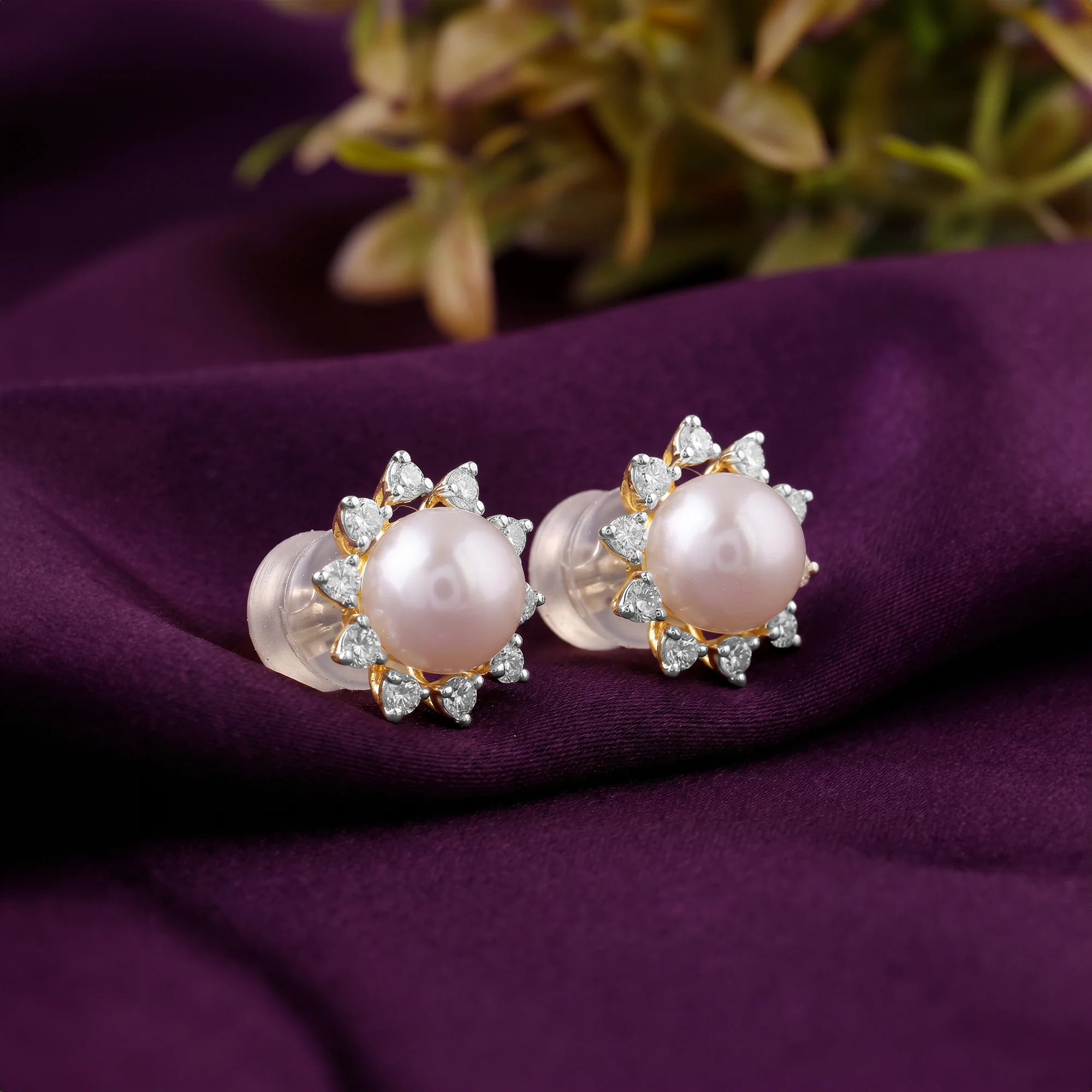 Gold Sol Spark Lab Grown Diamond Studs - Image 2