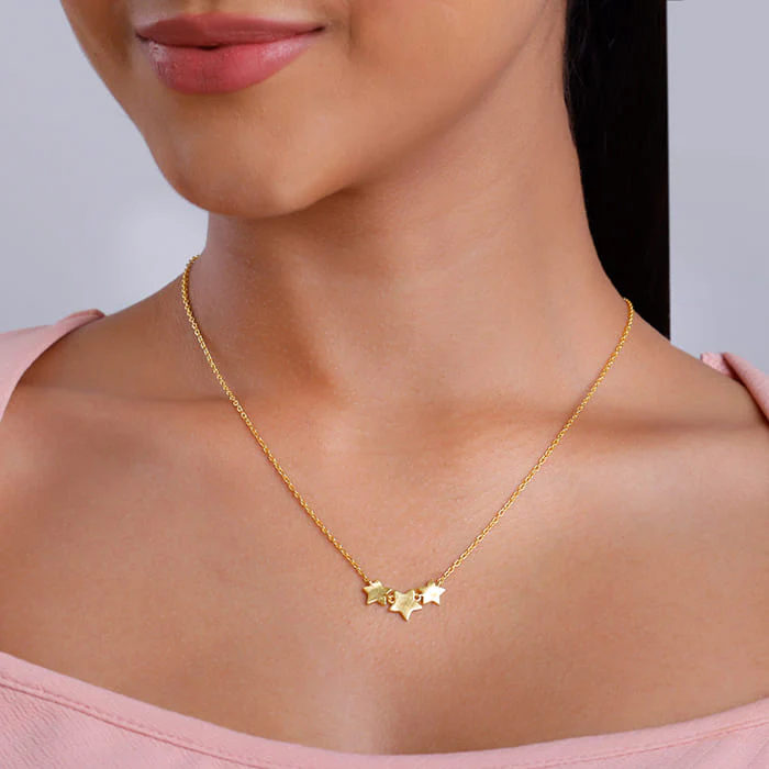 Gold Stellar Glow Necklace - Image 3