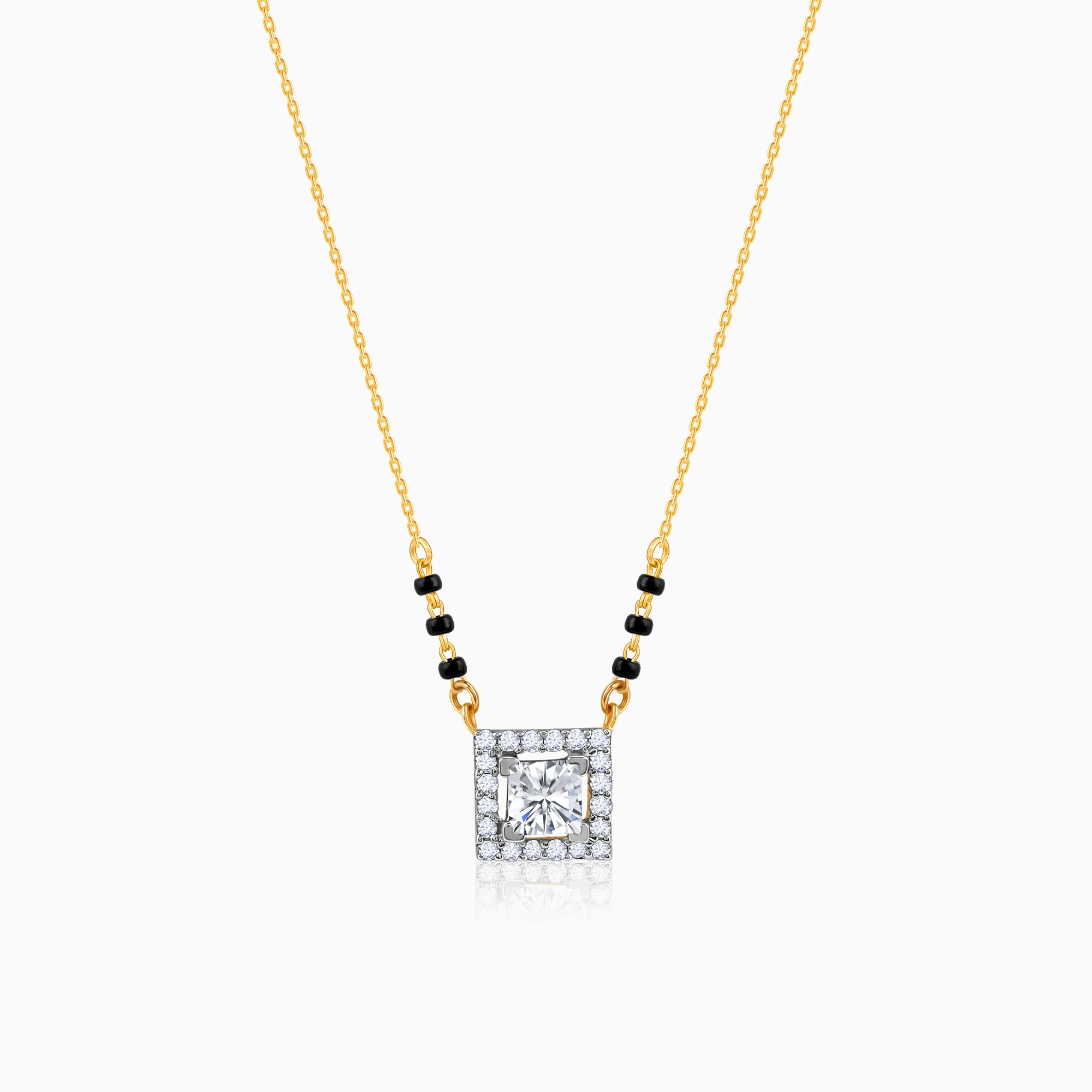 Gold Sumathi Lab Grown Diamond Mangalsutra