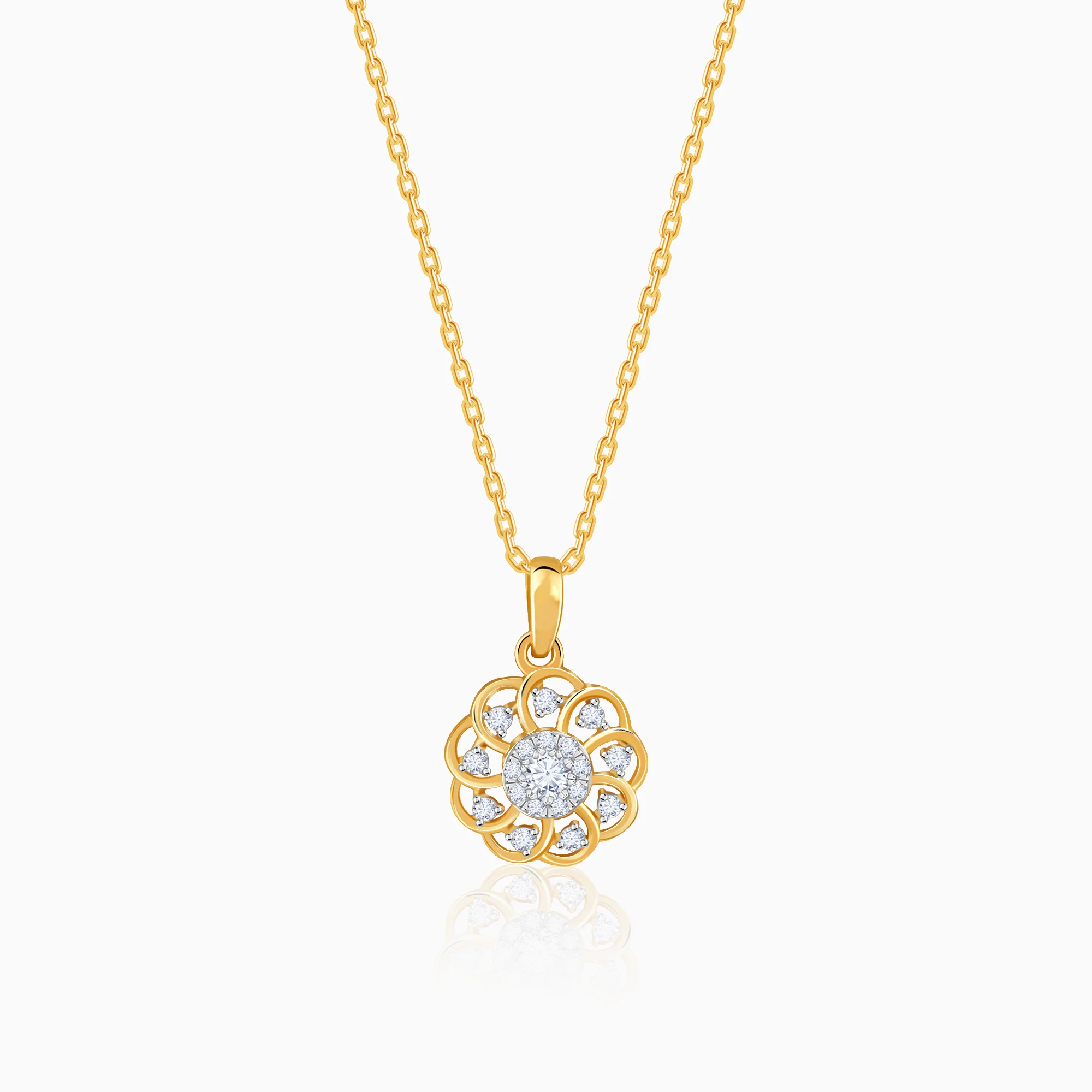Gold Sunlit Sparkle Lab Grown Diamond