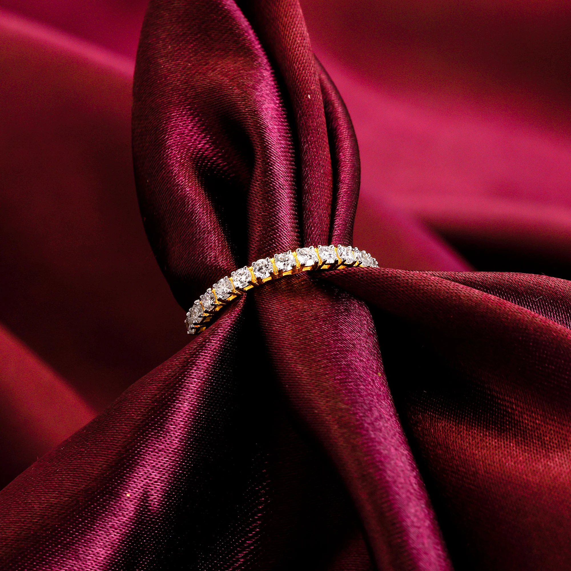 Gold Timeless Diamond Ring - Image 2