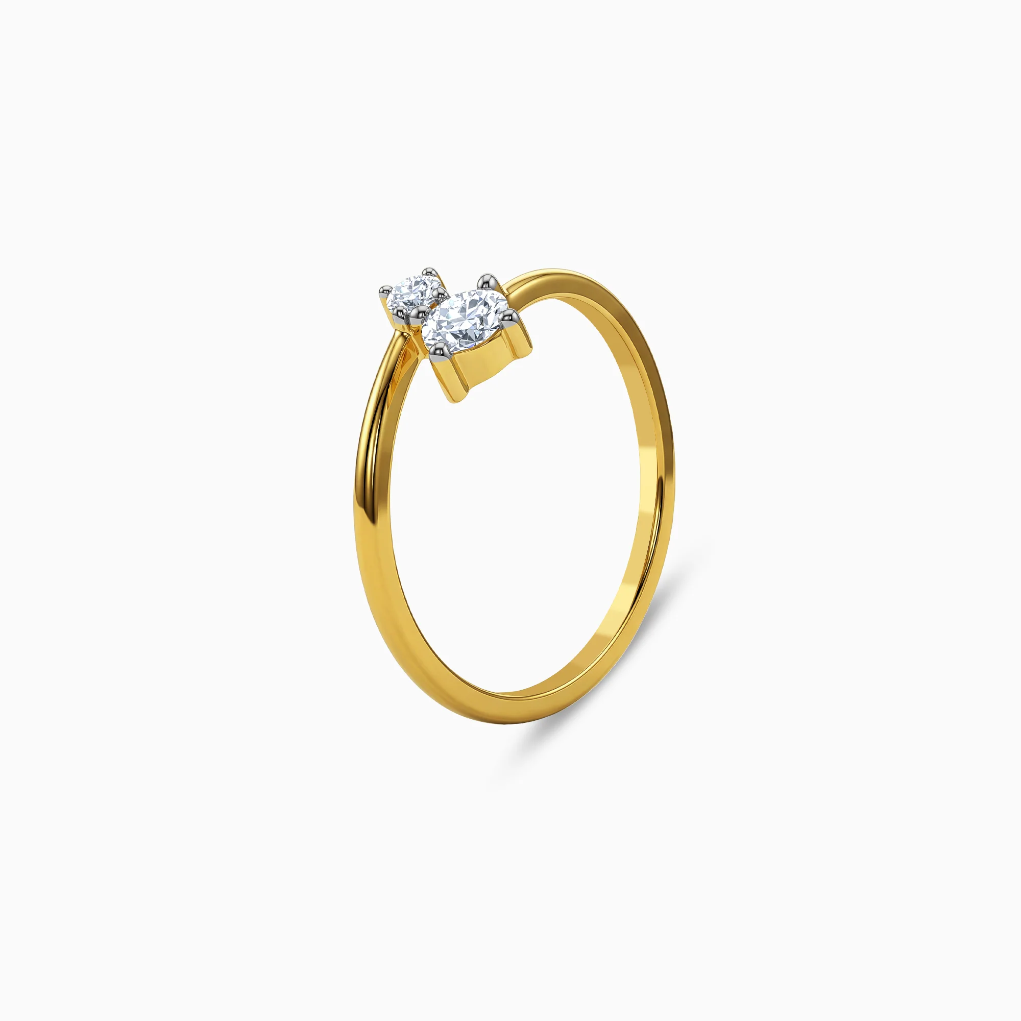 Gold Timelessly You Lab Grown Diamond Ring (Size 12) - Image 4