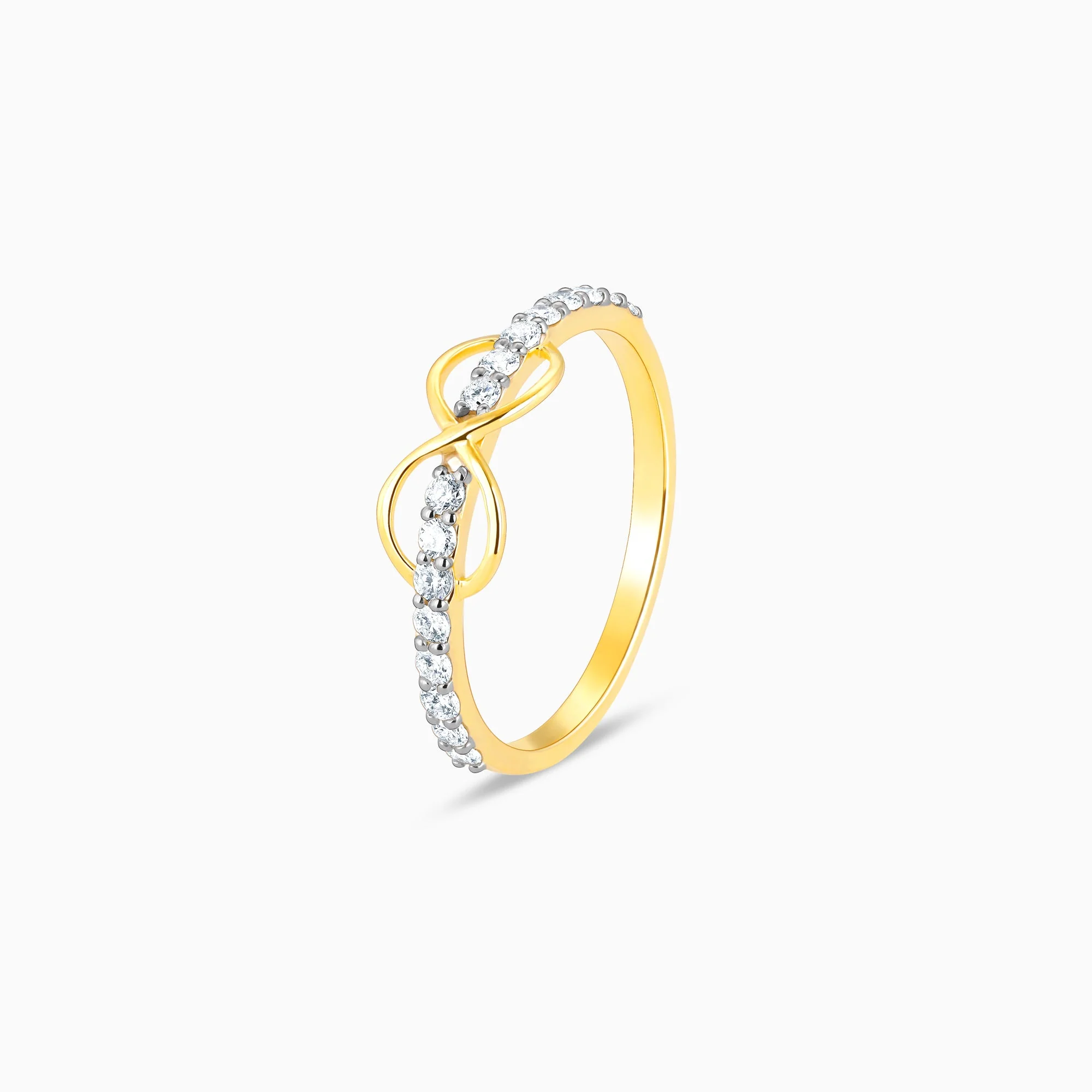 Gold To Infinity And Beyond Diamond Ring - Image 5