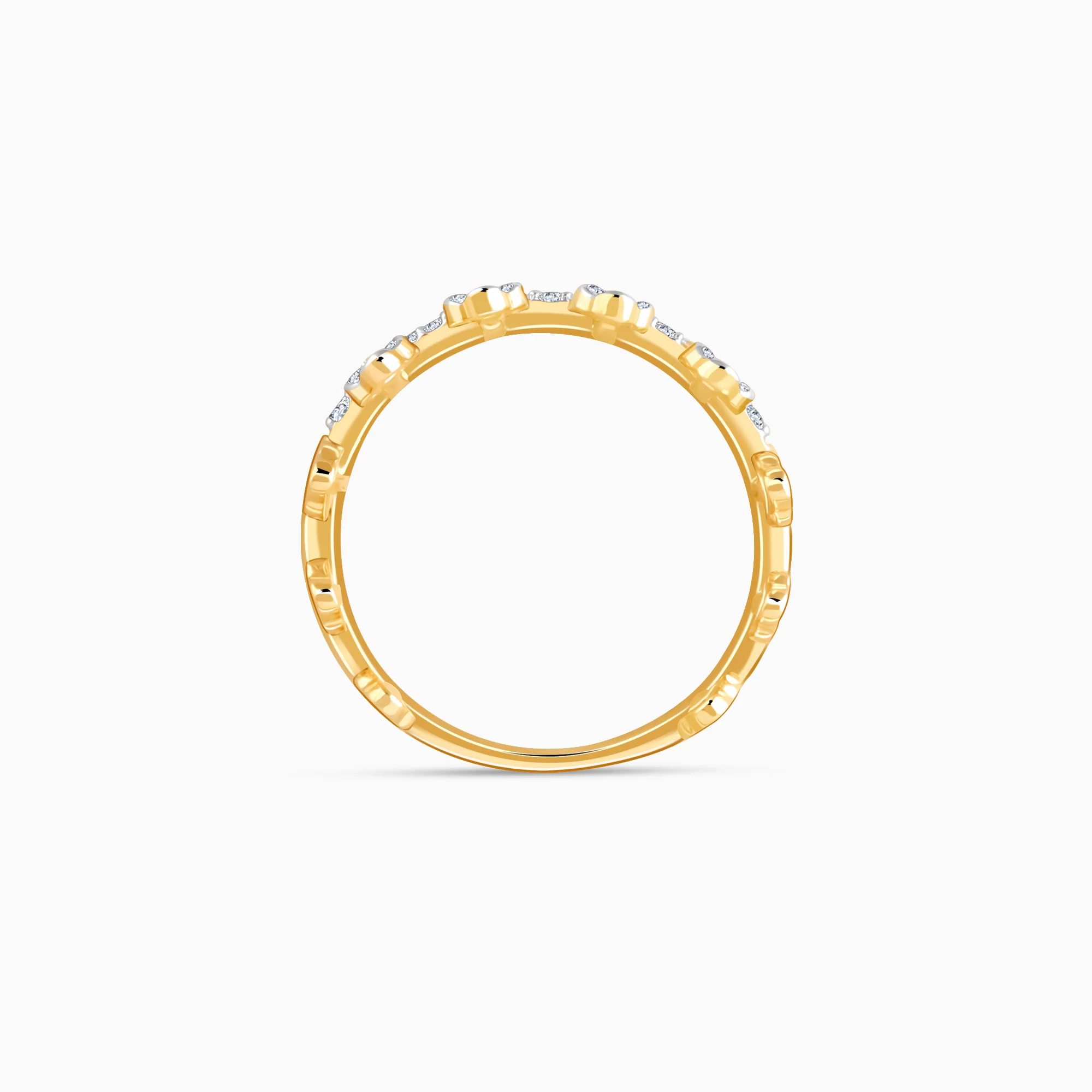 Gold Twin 2-in-1 Lab Grown Diamond Ring - Image 6