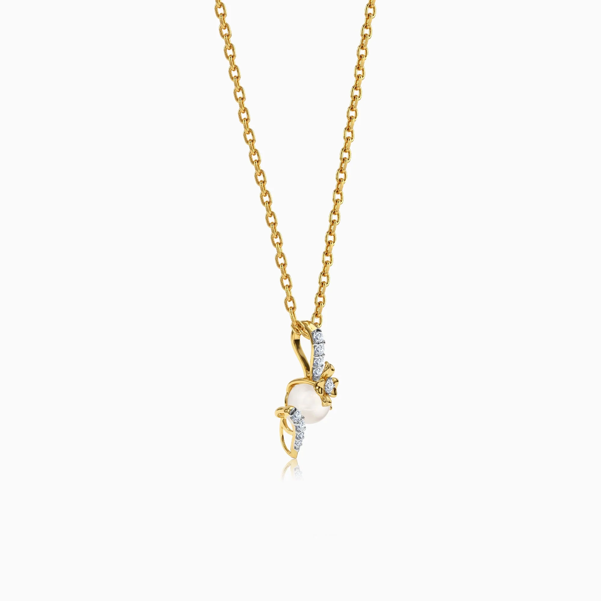 Gold Vida Shine Lab Grown Diamond Pendant - Image 4