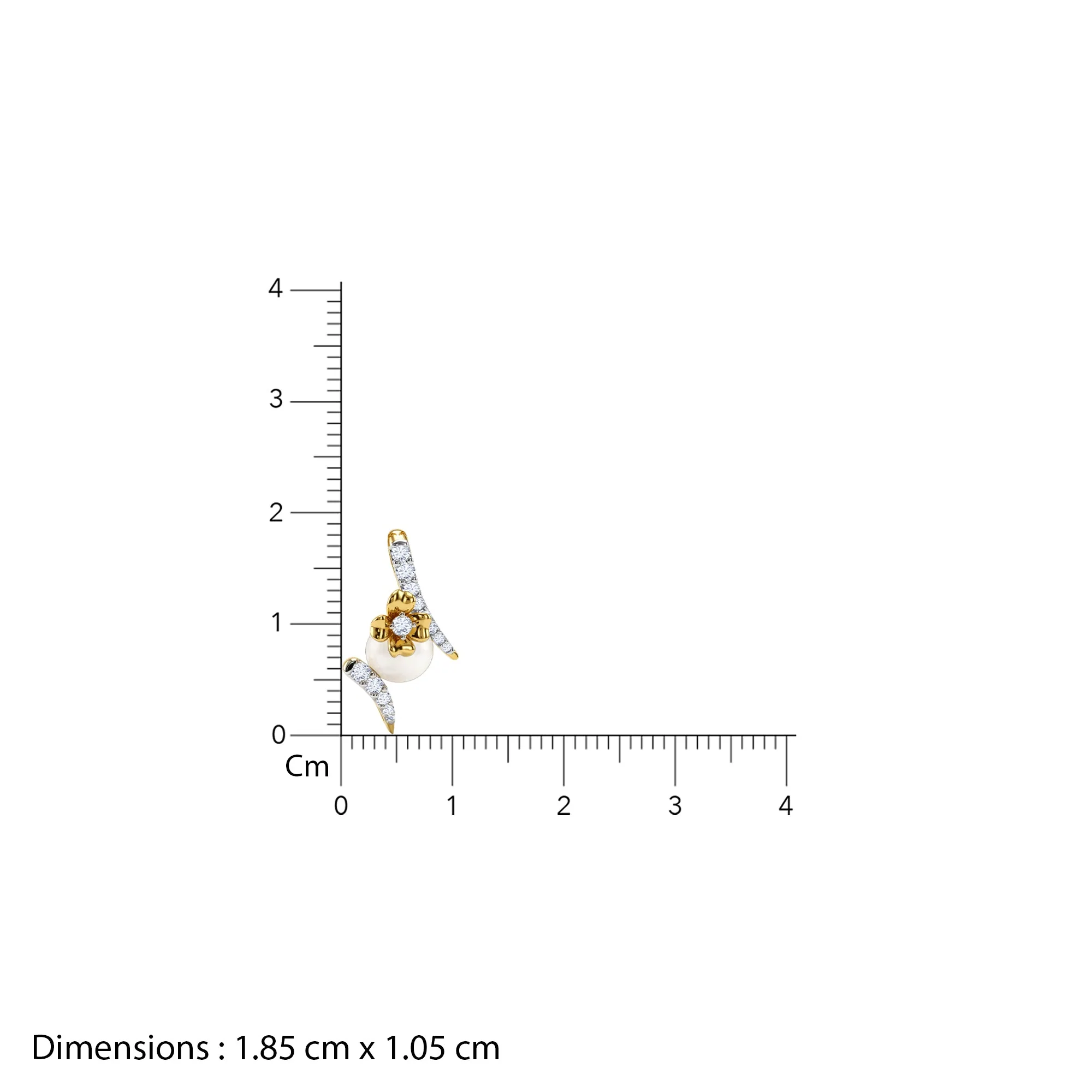 Gold Vida Shine Lab Grown Diamond Pendant - Image 5