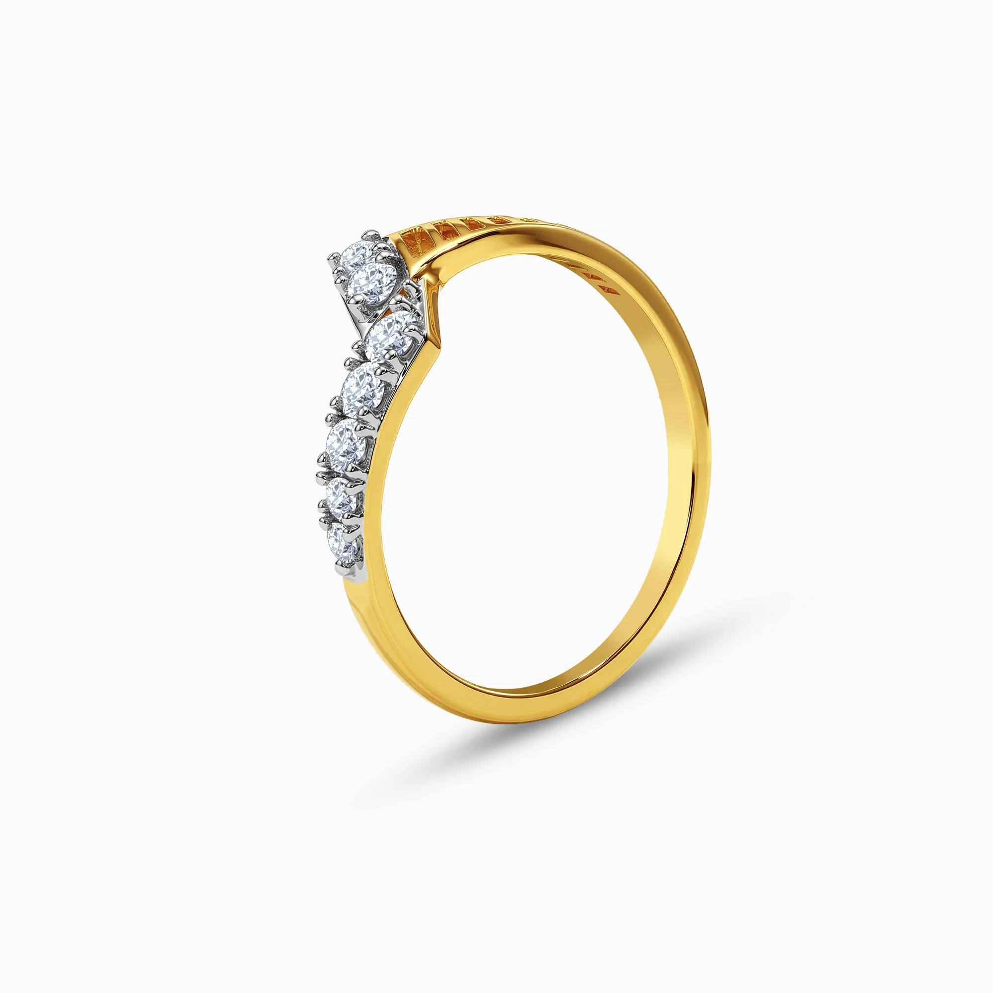 Gold Violette Lab Grown Diamond Ring (Size 12) - Image 4