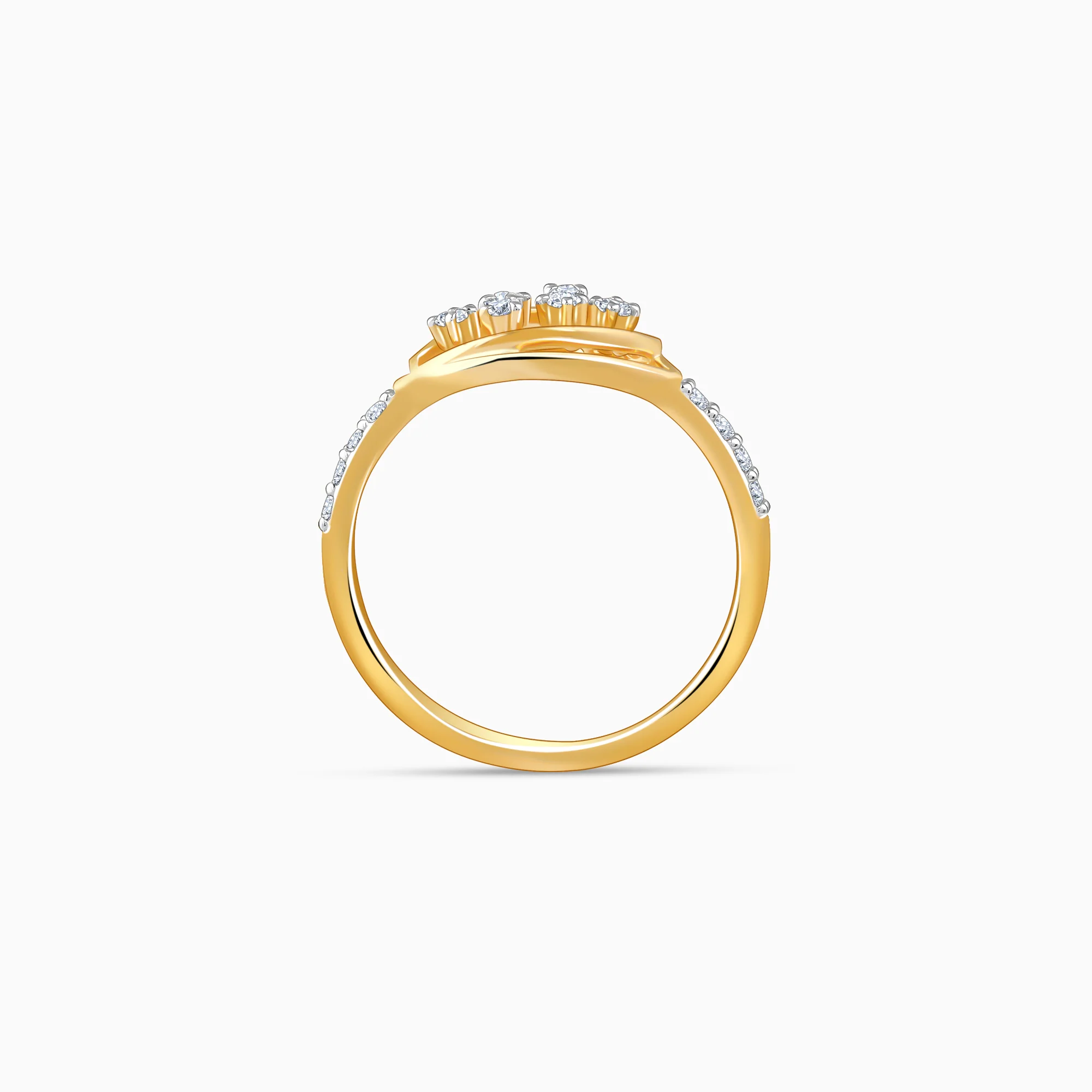 Gold Visionary Spark Lab Grown Diamond Ring - Image 5