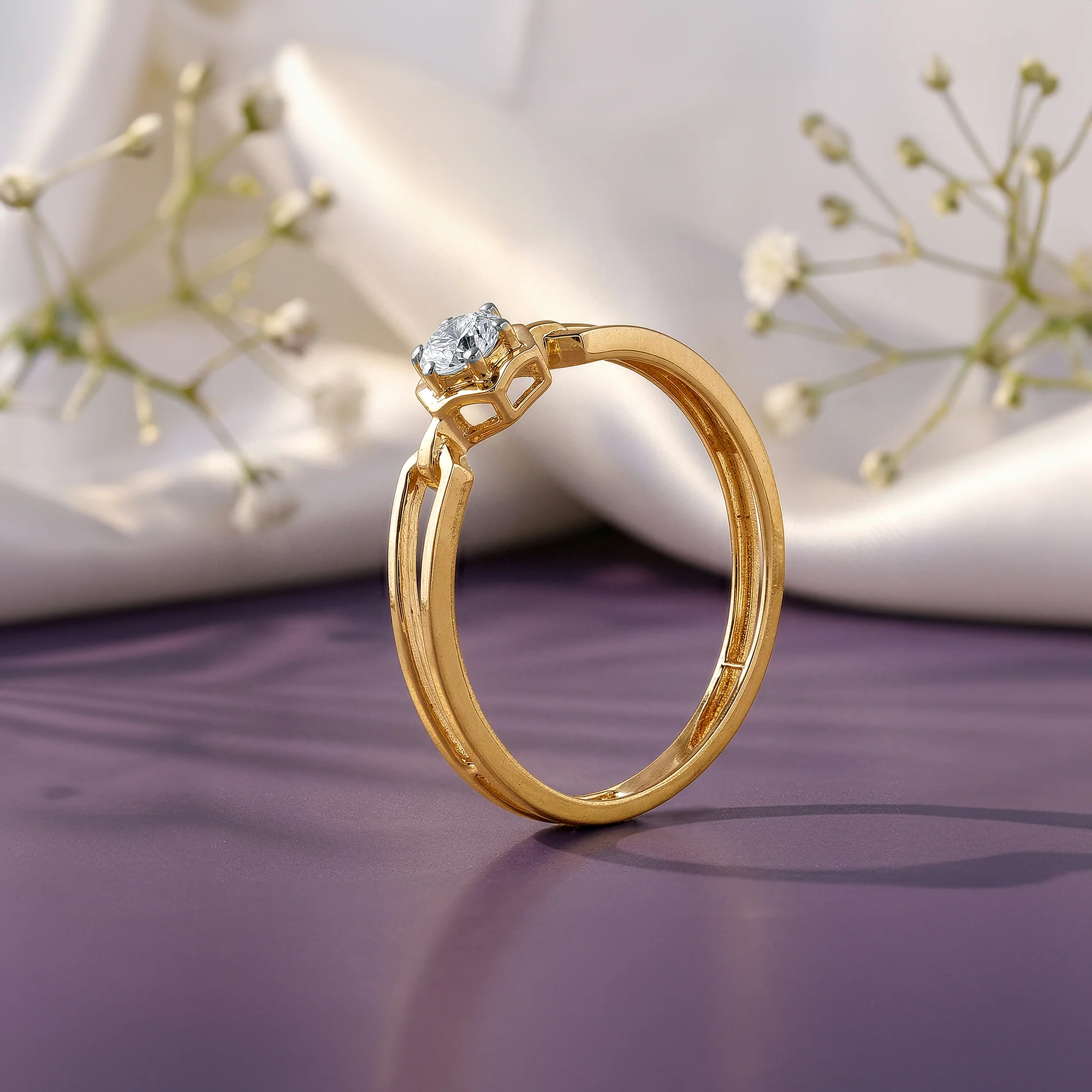 Gold Your Muse Lab Grown Diamond Ring (Size 12) - Image 2