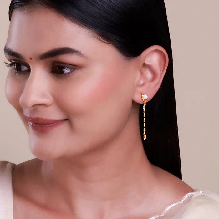 Golden Aine Earrings - Image 3