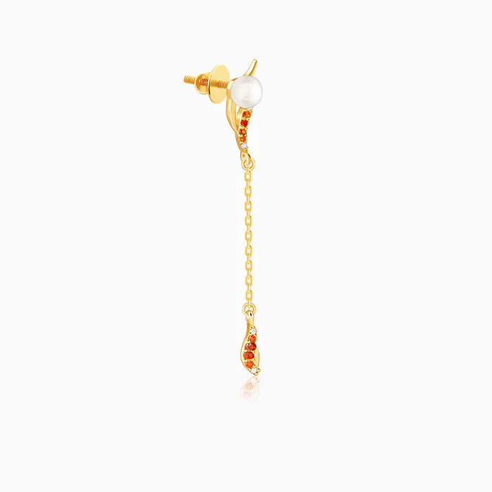 Golden Aine Earrings - Image 4