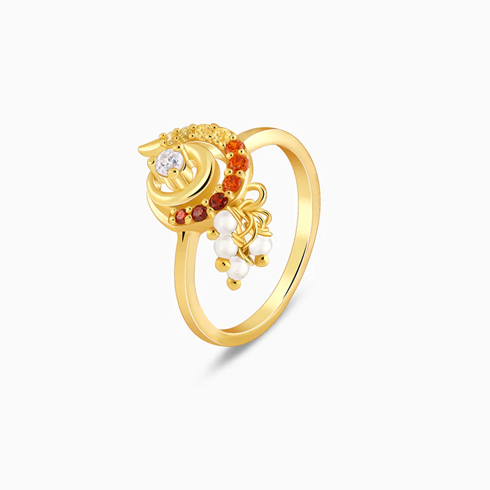 Golden Ambika Ring - Image 4