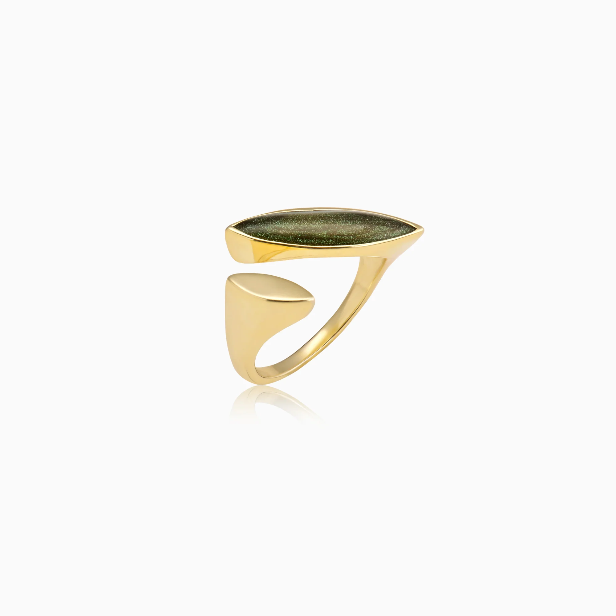Golden Black Romance Ring - Image 4