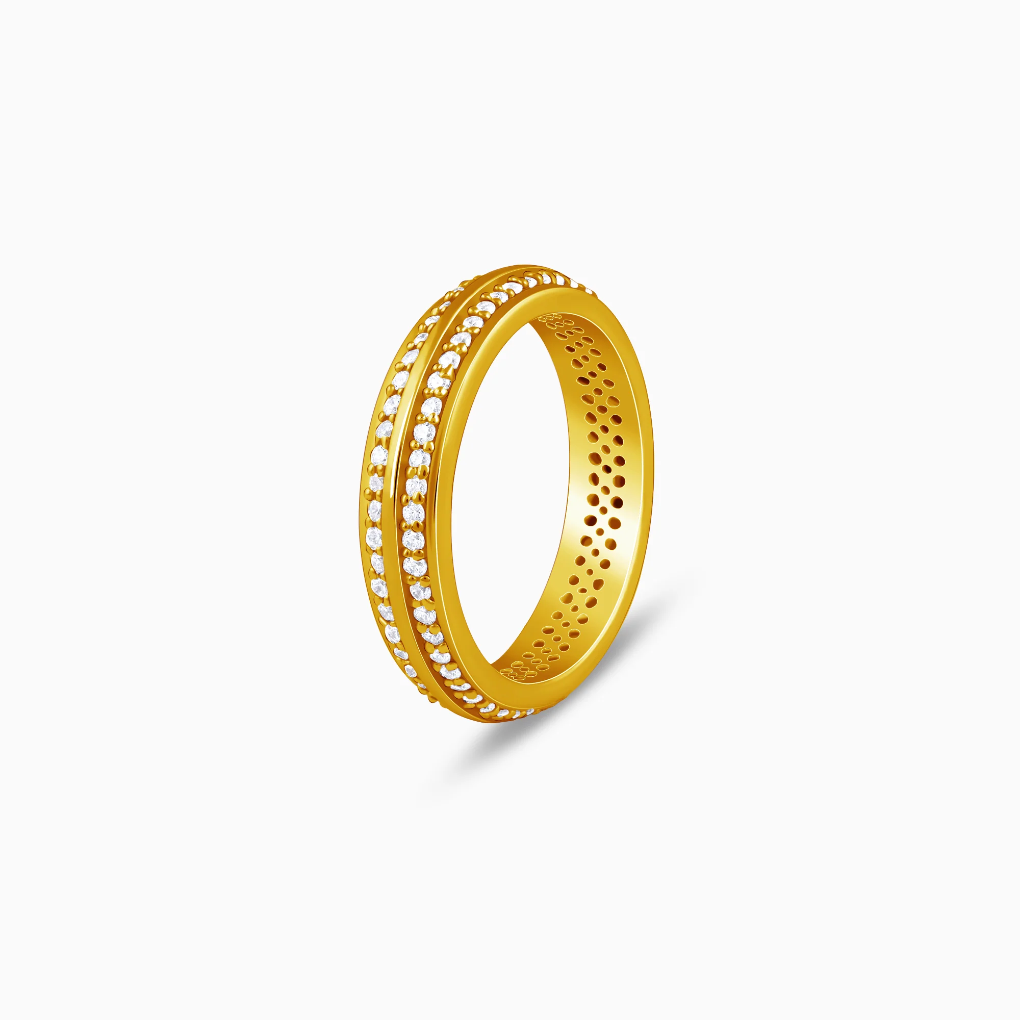 Golden Bold Fate Ring For Him (Size 22) - Image 4