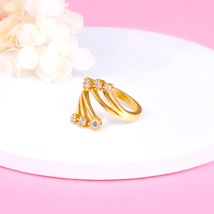 Golden Bouquet of Hug Ring - Image 2