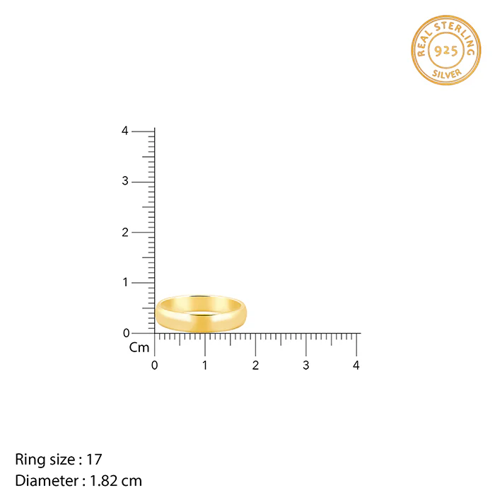 Golden Classic Band For Him - Image 6