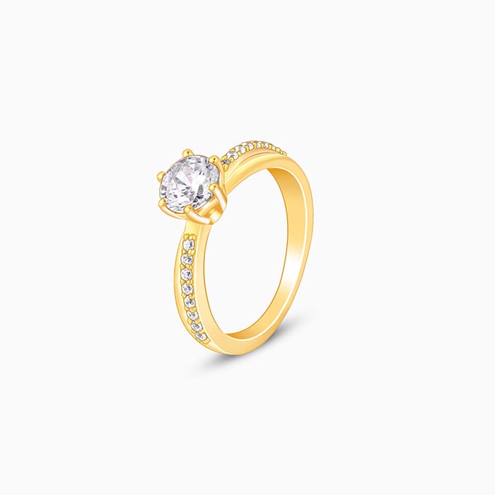 Golden Classic Elegance Ring - Image 4
