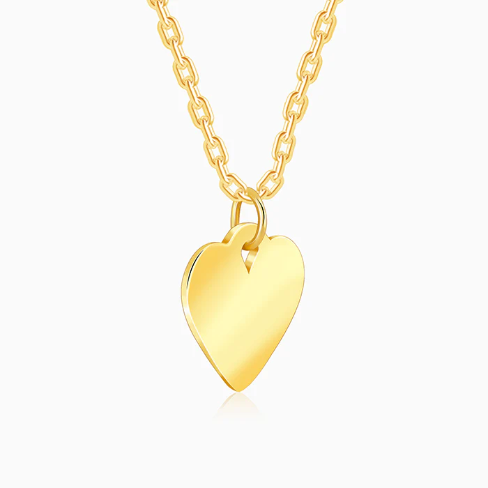 Golden Cutie Love Pendant With Link Chain - Image 4
