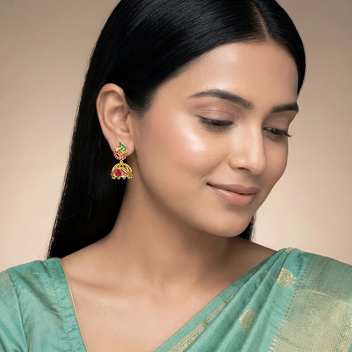 Golden Darshini Jhumki - Image 3