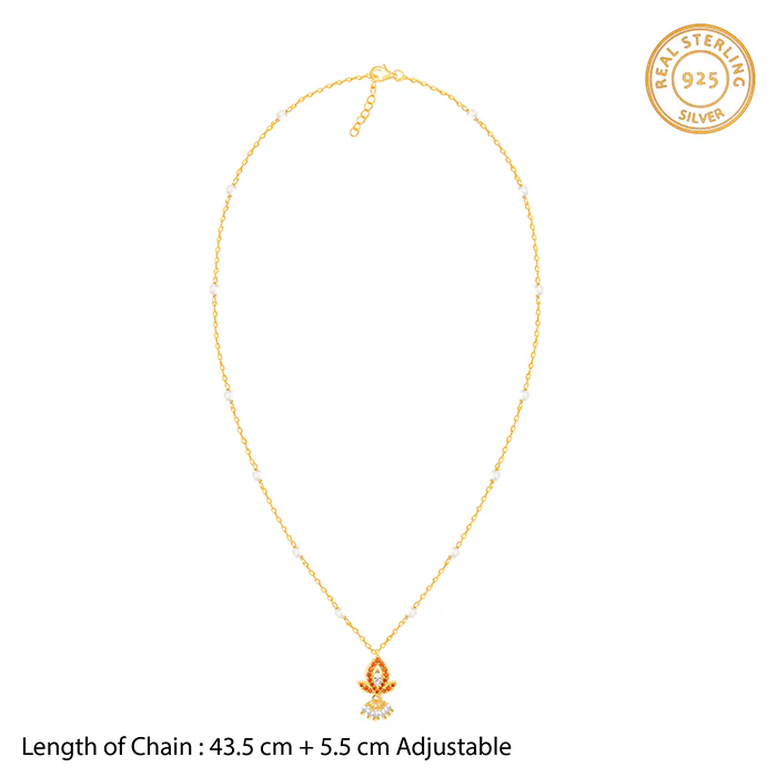 Golden Diana Necklace - Image 6