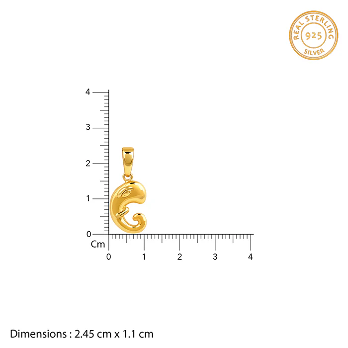 Golden Ganpati Trunk Pendant With Link Chain - Image 5