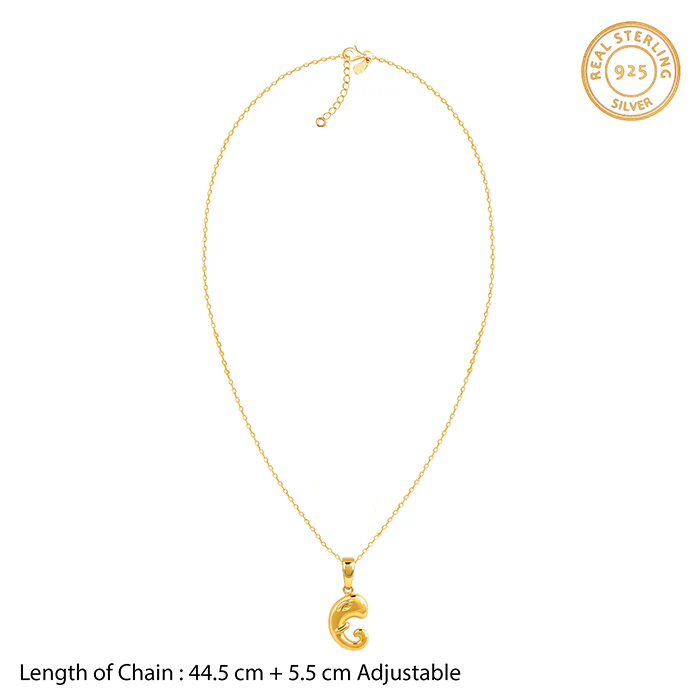 Golden Ganpati Trunk Pendant With Link Chain - Image 6