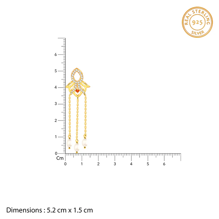 Golden Gauri Pendant With Link Chain - Image 5