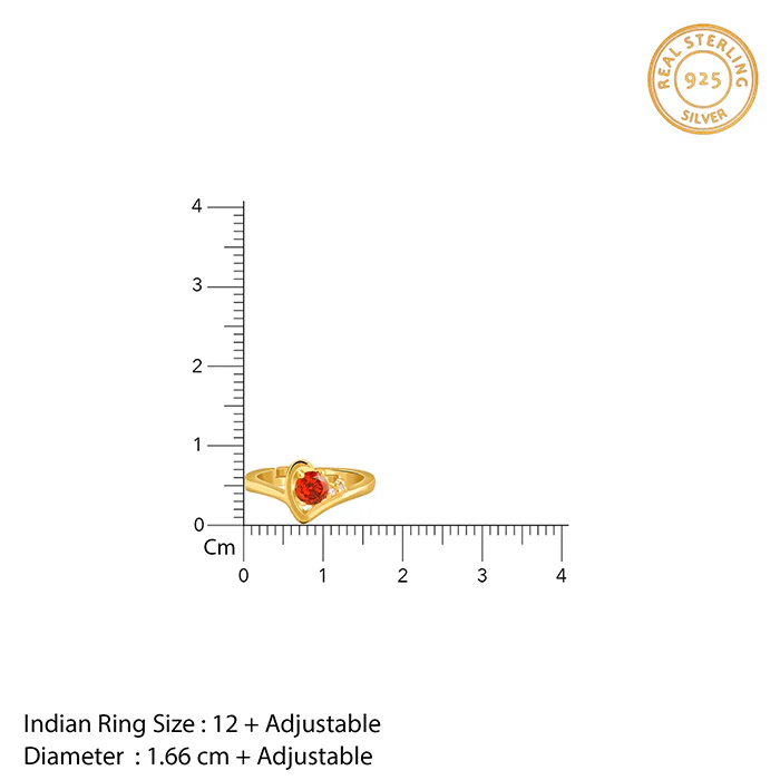 Golden Heartbeat Ring - Image 5