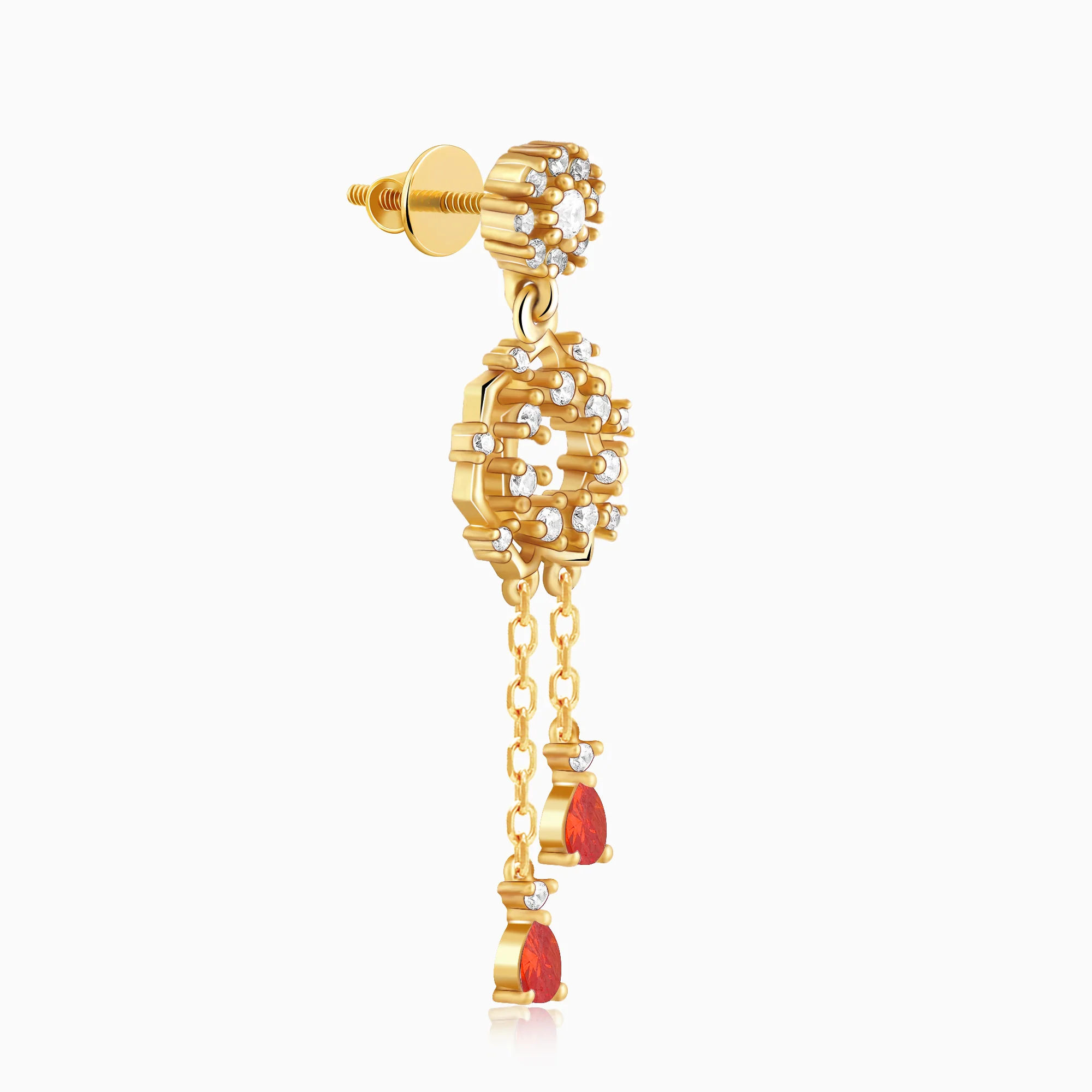 Golden Hecate Dangler Earrings - Image 4