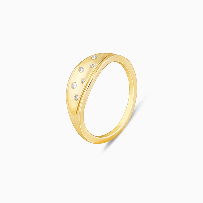Golden Hygge Ring For Him - Image 4