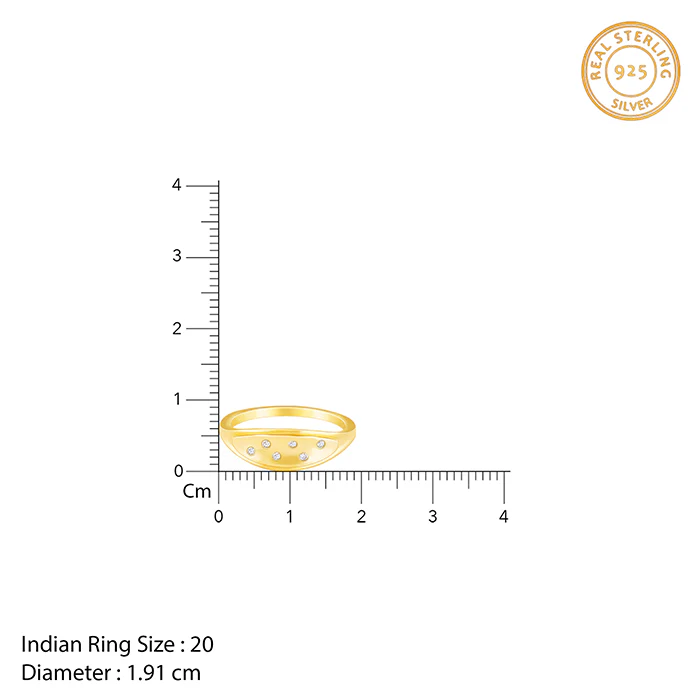 Golden Hygge Ring For Him - Image 6