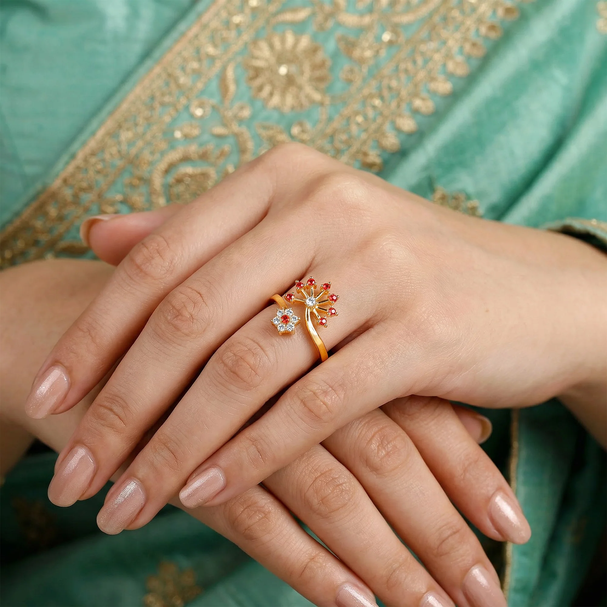Golden Kaushiki Ring - Image 3